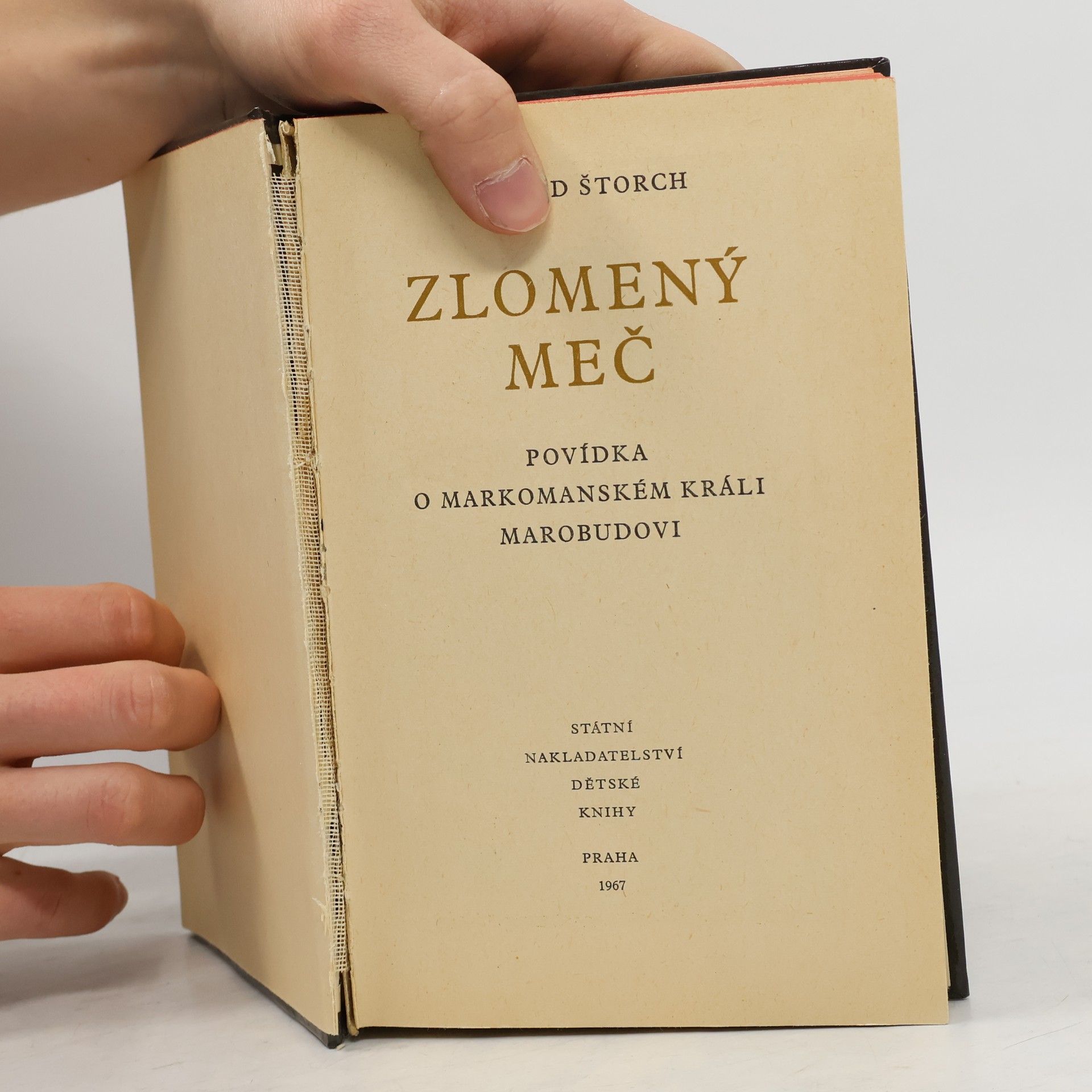 Eduard Štorch Zlomený meč
