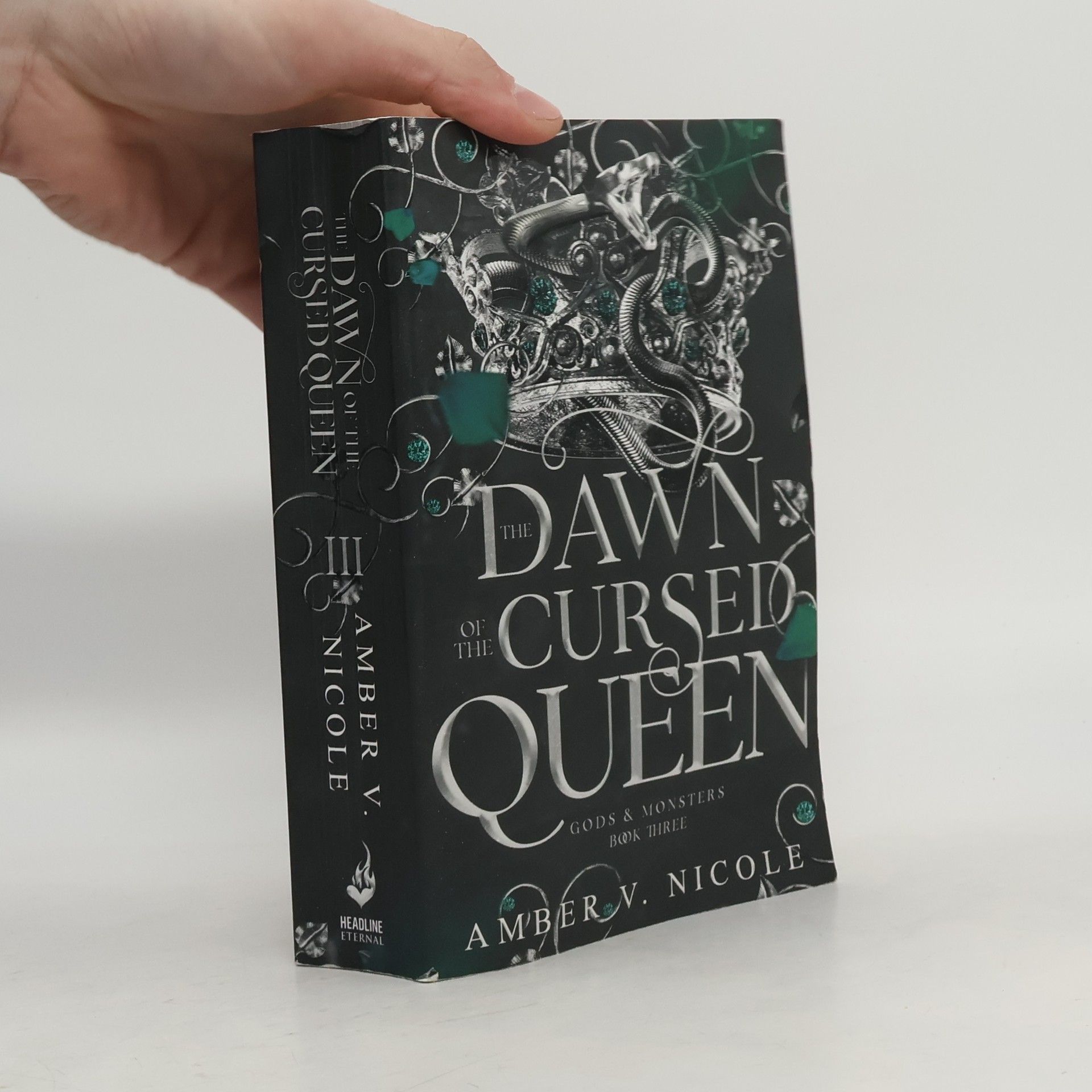 Amber V. Nicole The Dawn of the Cursed Queen: The latest sizzling, dark romantasy book in the Gods & Monsters series!