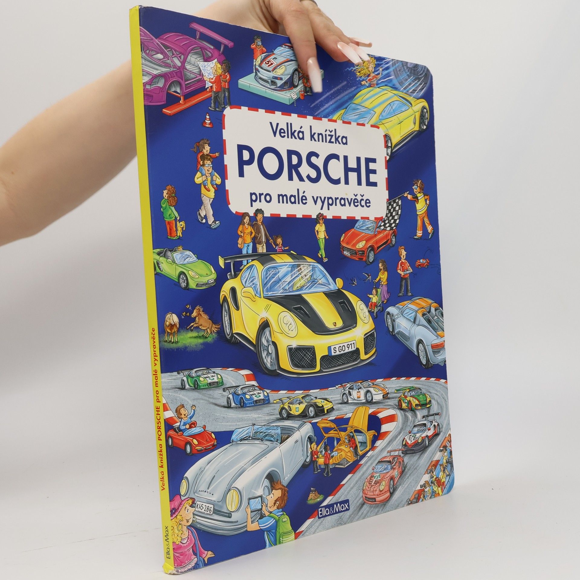 Stefan Lohr Velká knížka PORSCHE pro malé vypravěče