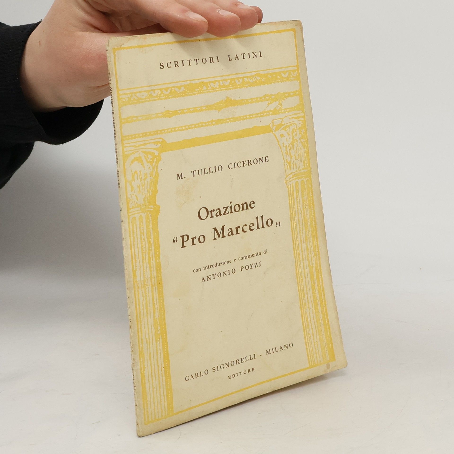 M. Tullio Cicerone Orazione Pro Marcello