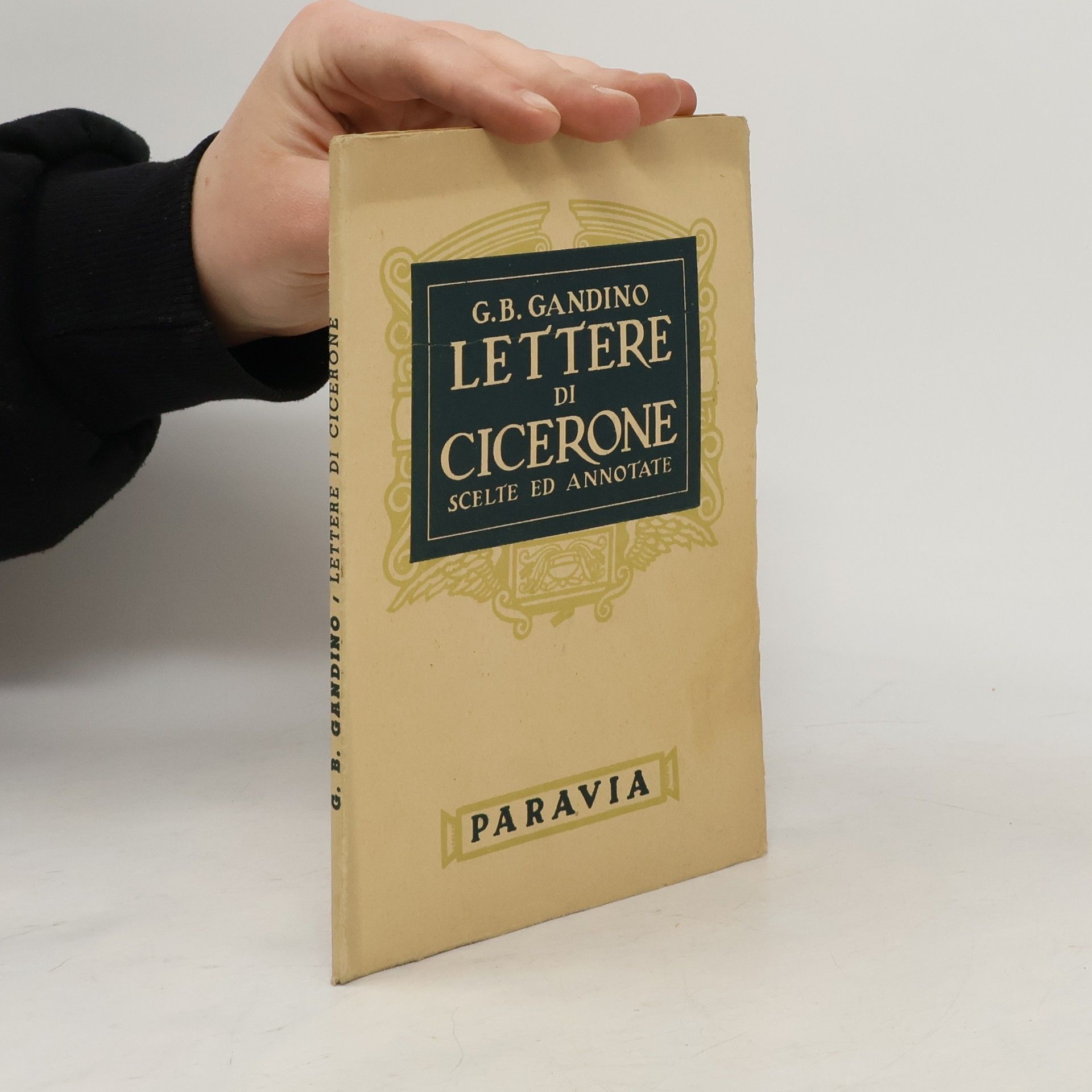 Giovanni Battista Gandino Lettere di Cicerone
