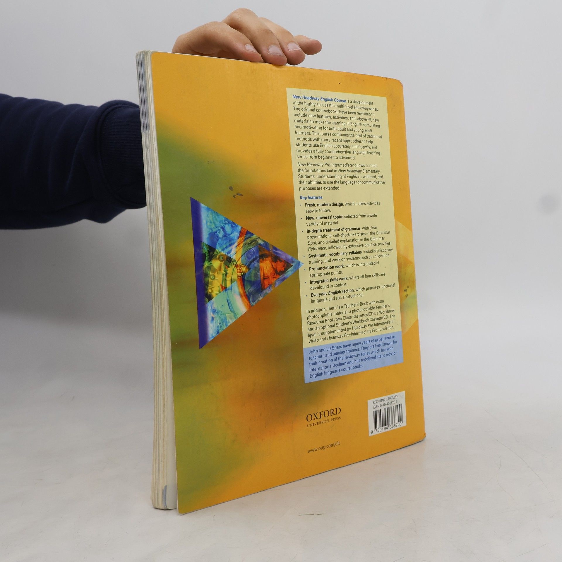 Liz Soars Headway English Course Pre-Intermediate. Student´s book
