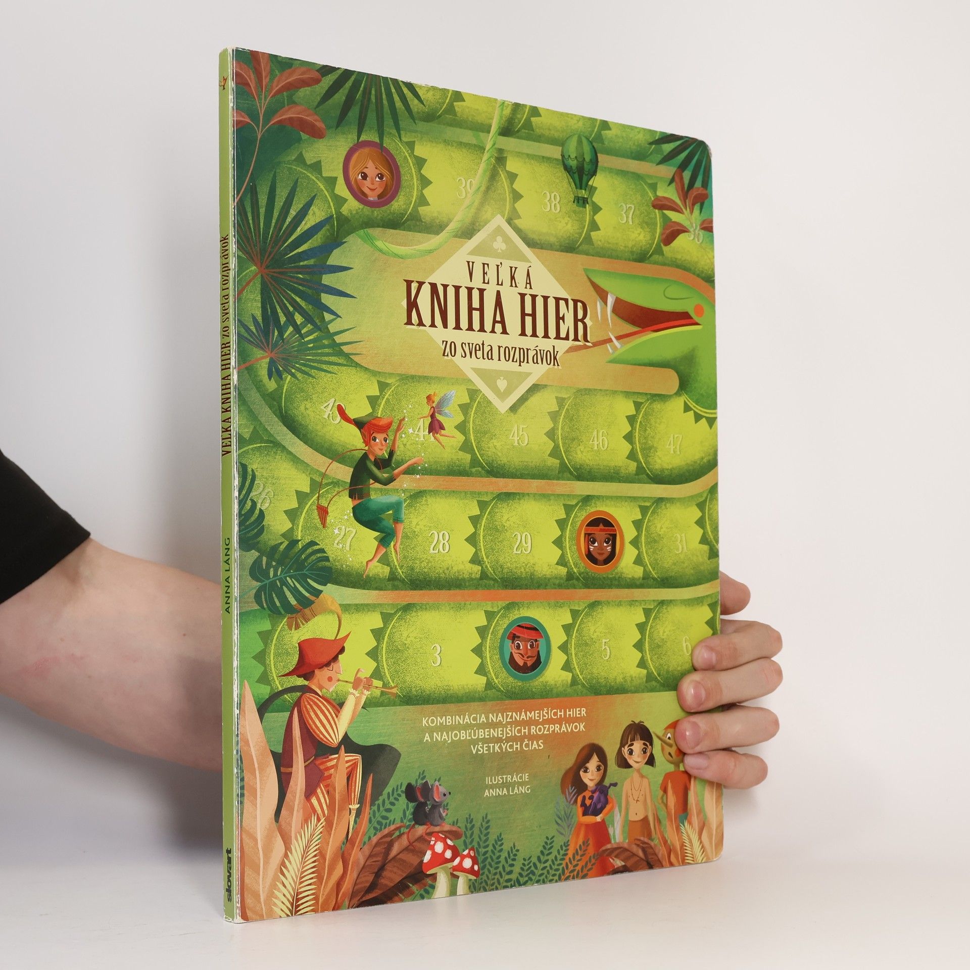 Anna Láng Veľká kniha hier zo sveta rozprávok