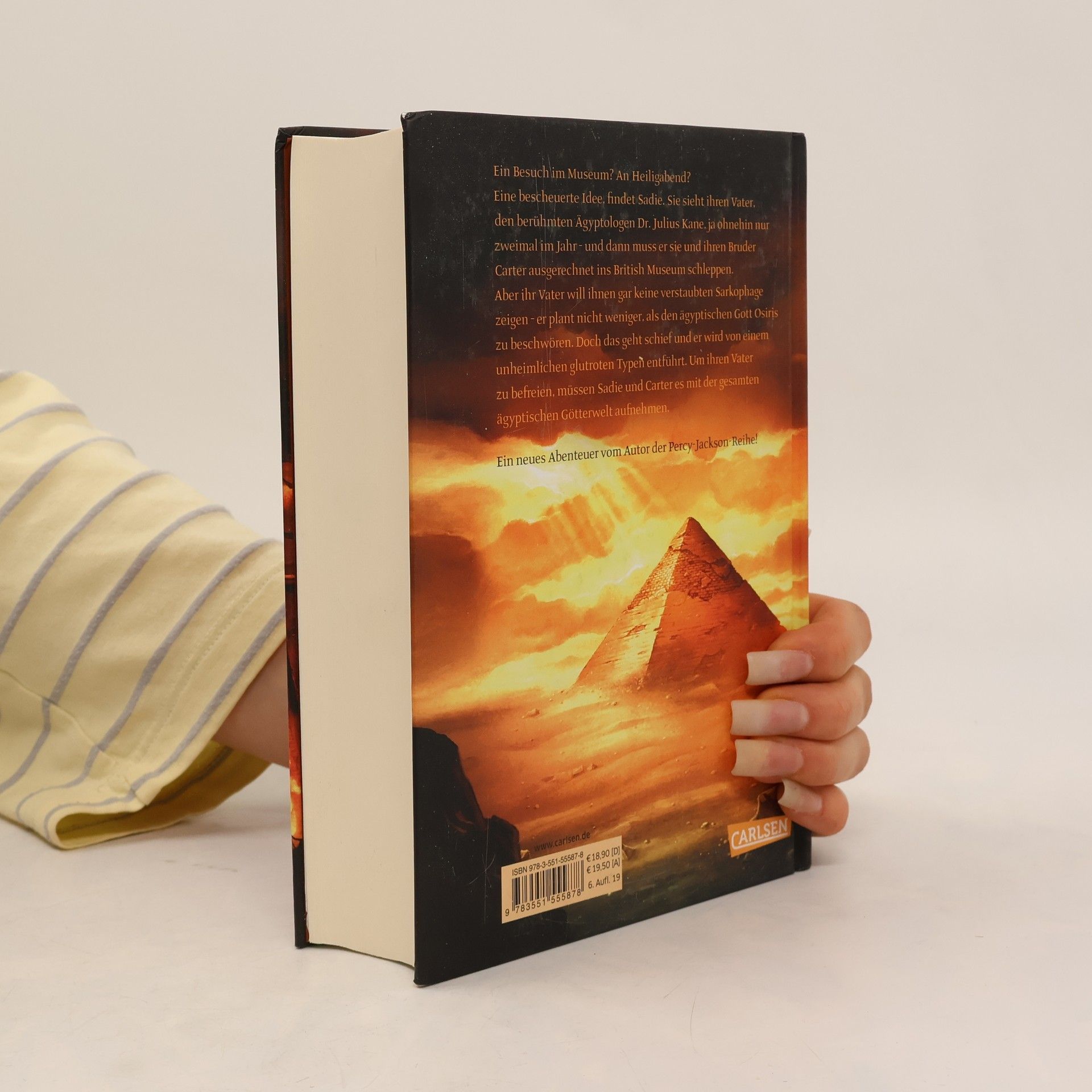 Rick Riordan Die Kane-Chroniken 1. Die rote Pyramide