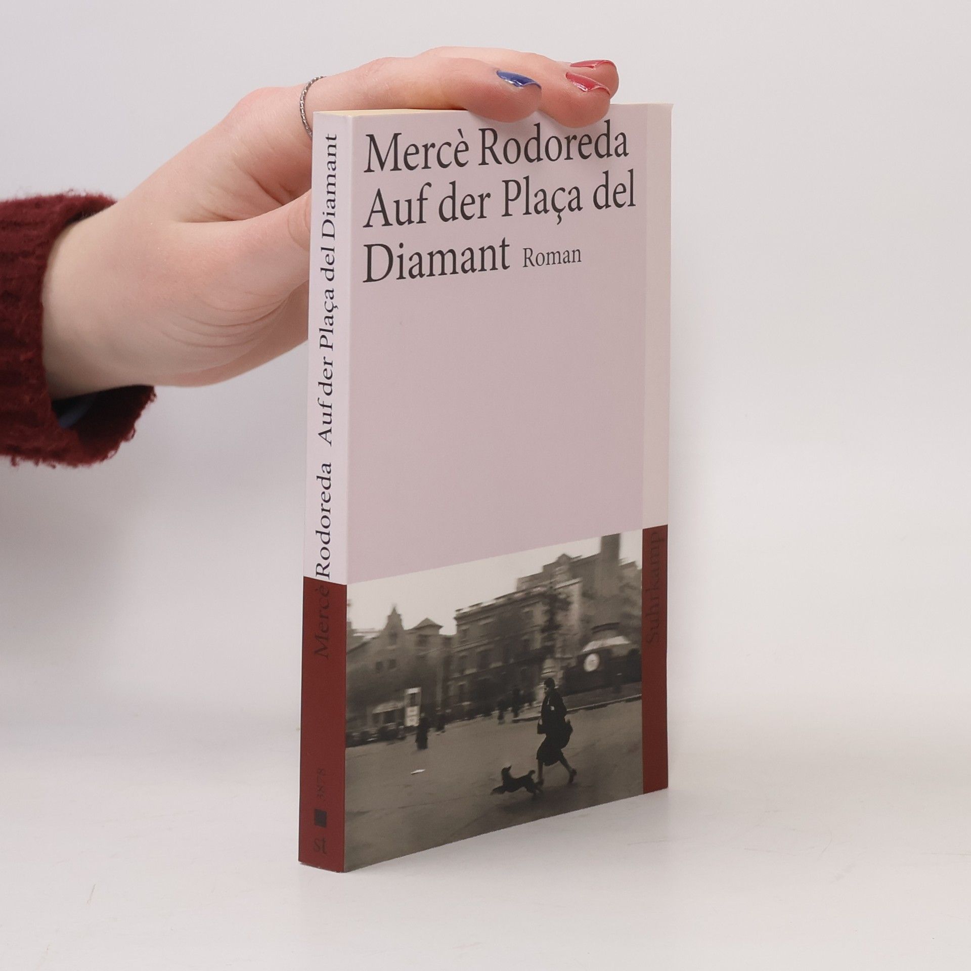 Mercè Rodoreda Auf der Plaça del Diamant