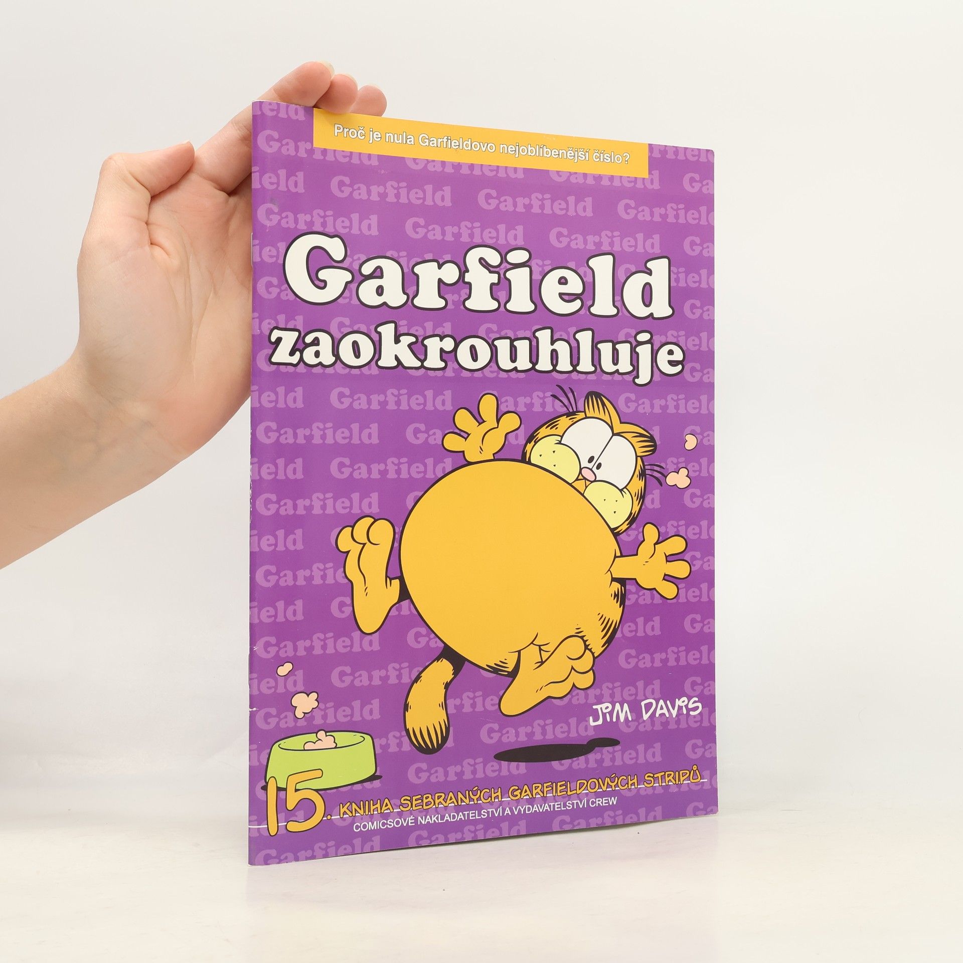 Jim Davis Garfield zaokrouhluje
