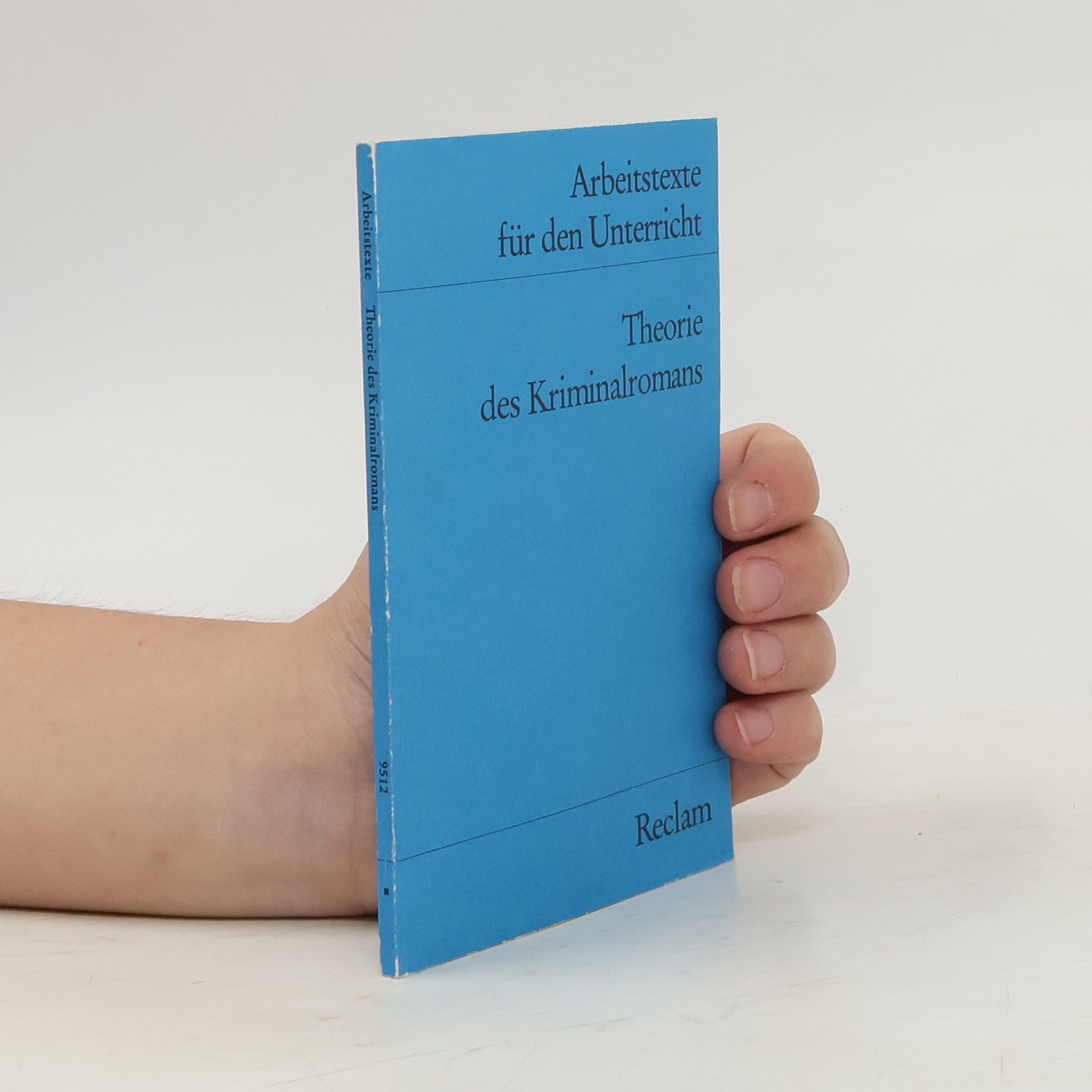 Eckhard Finckh Theorie des Kriminalromans