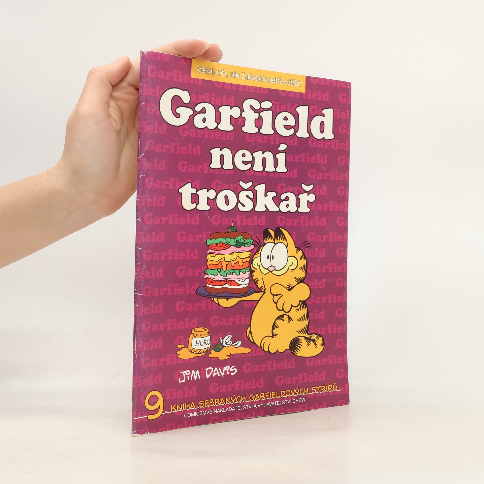 Jim Davis Garfield není troškař