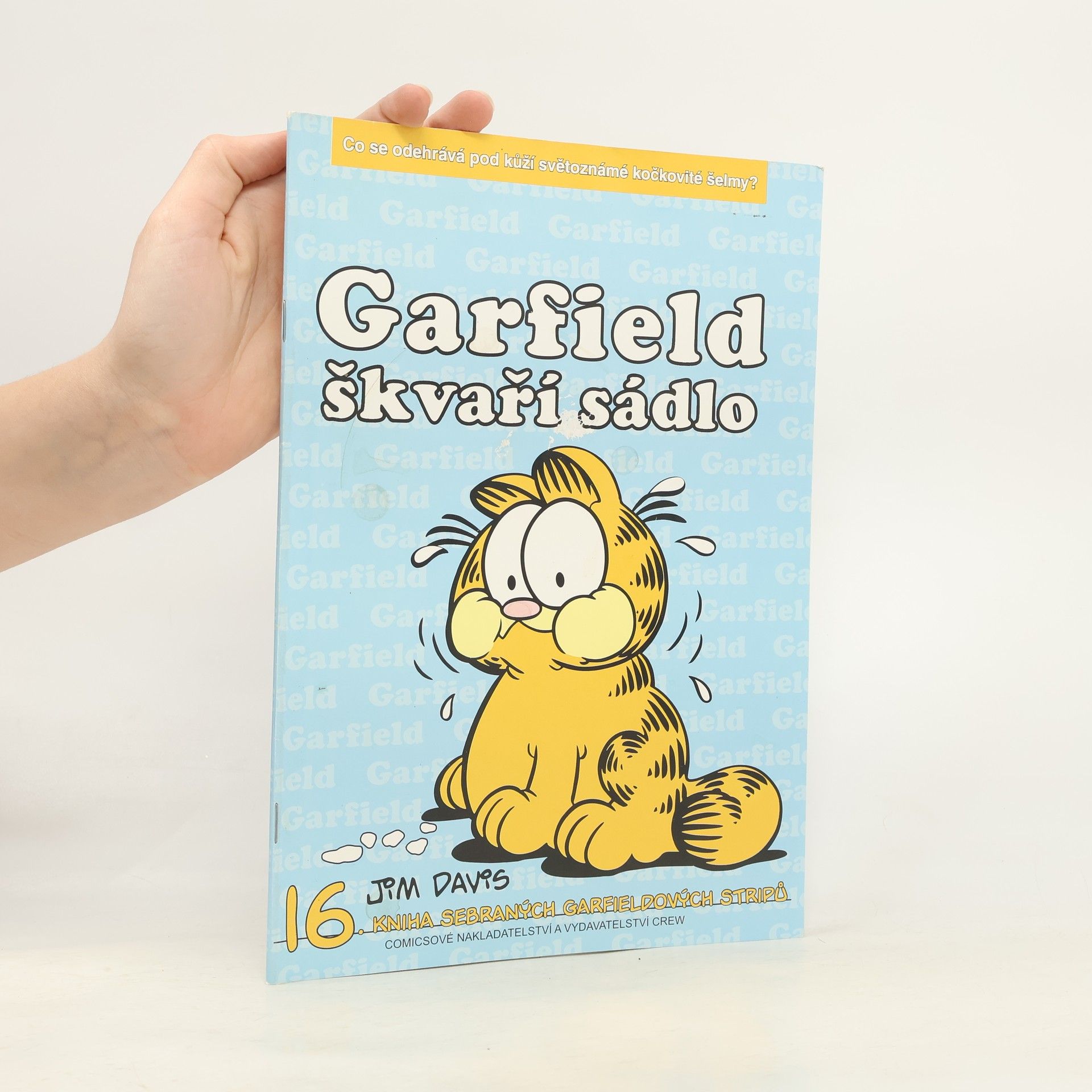 Jim Davis Garfield škvaří sádlo