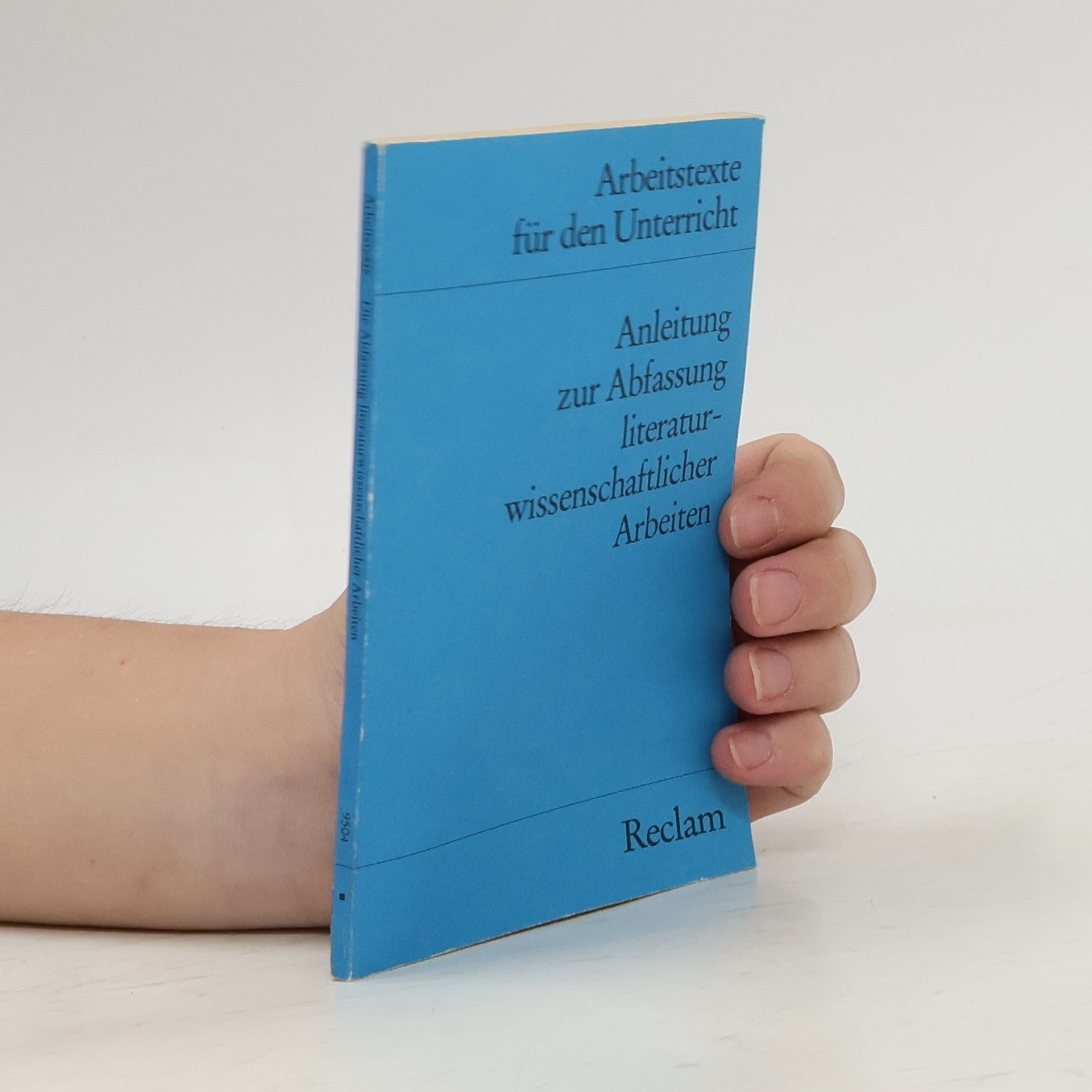 Kolektiv autorů Anleitung zur Abfassung literaturwissenschaftlicher Arbeiten