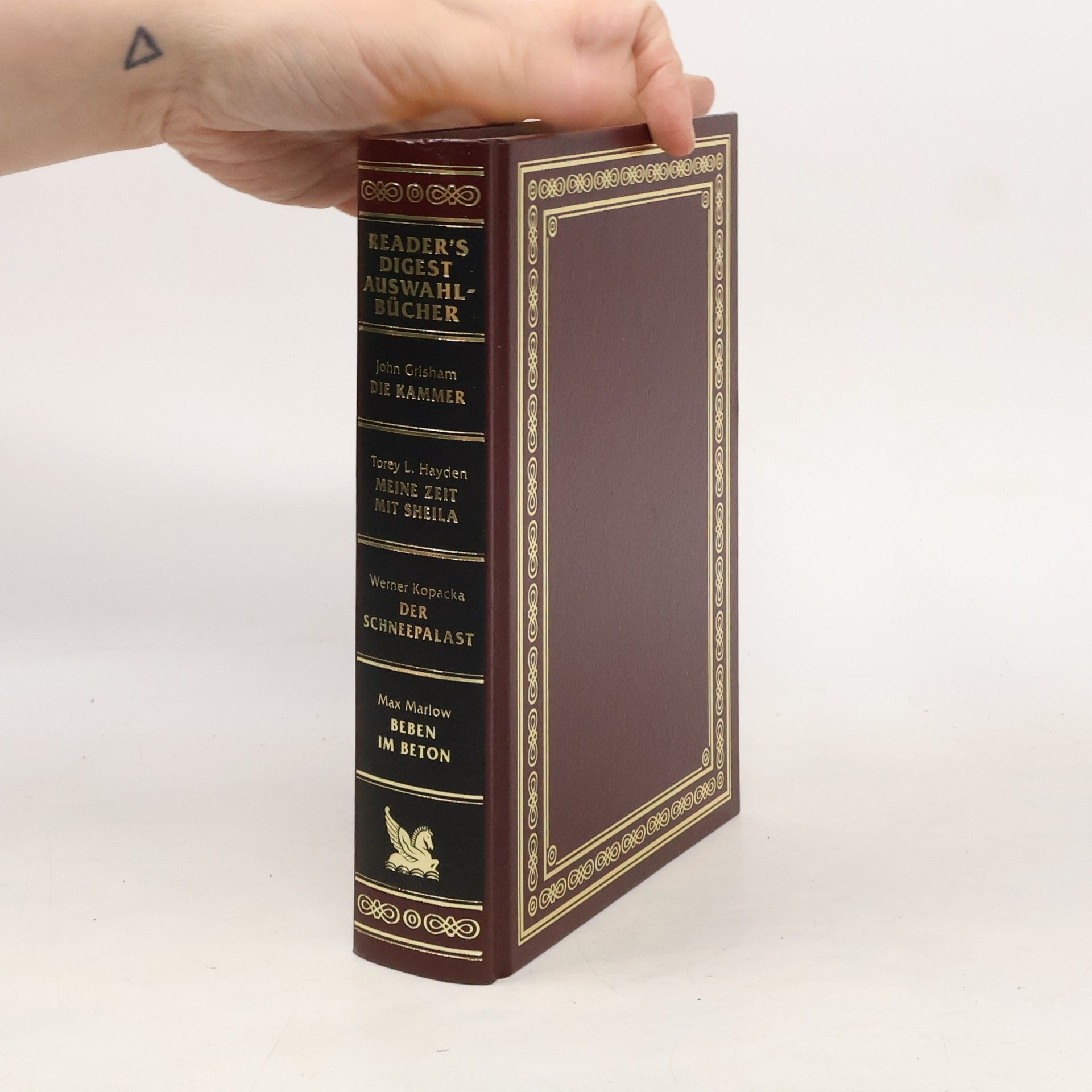 Autorenkollektiv Reader's Digest Auswahlbücher. Die Kammer, Meine Zeit mit Sheila, Der Schneepalast, Beben im Beton