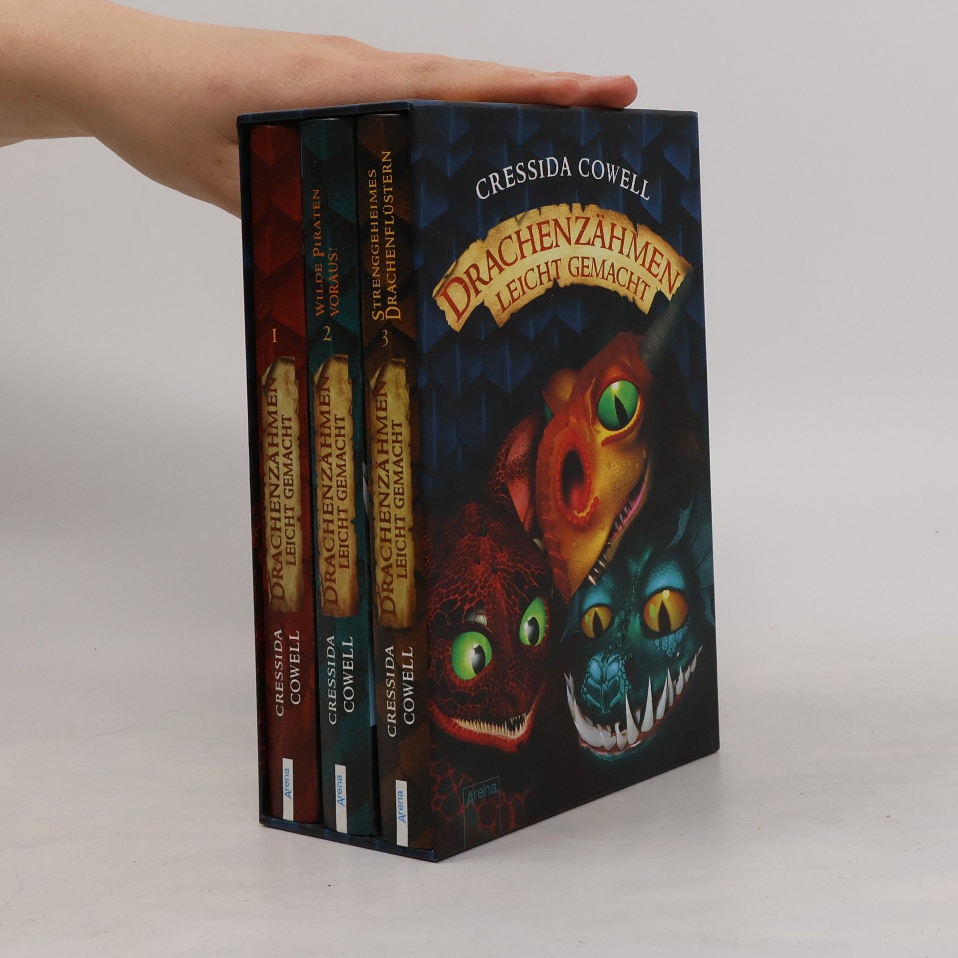 Cressida Cowell Drachenzähmen leicht Gemacht 1-3