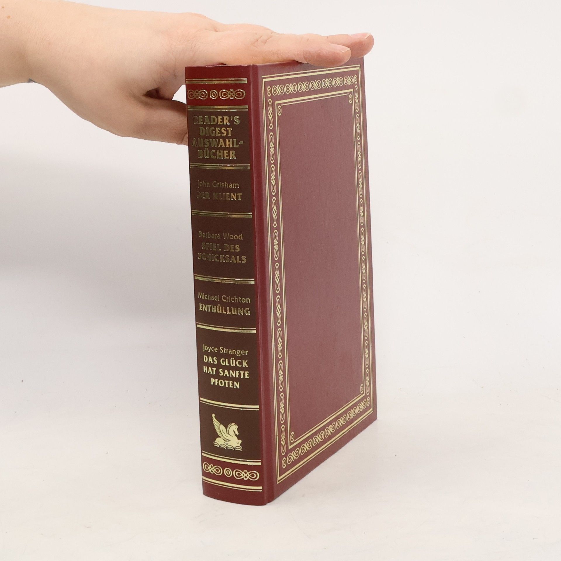 Reader's Digest Auswahlbücher. Der Klient. Spiel des Schicksals. Enthüllung. Das Glück hat Sanfte Pfoten