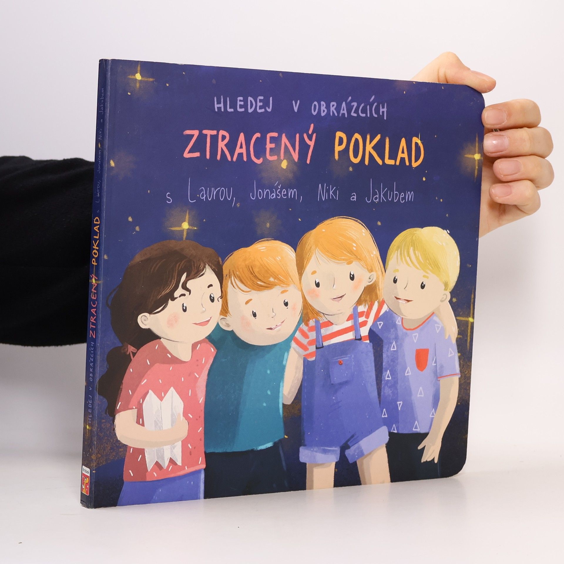 Lucie Sobelová Ztracený poklad s Laurou, Jonášem, Niki a Jakubem