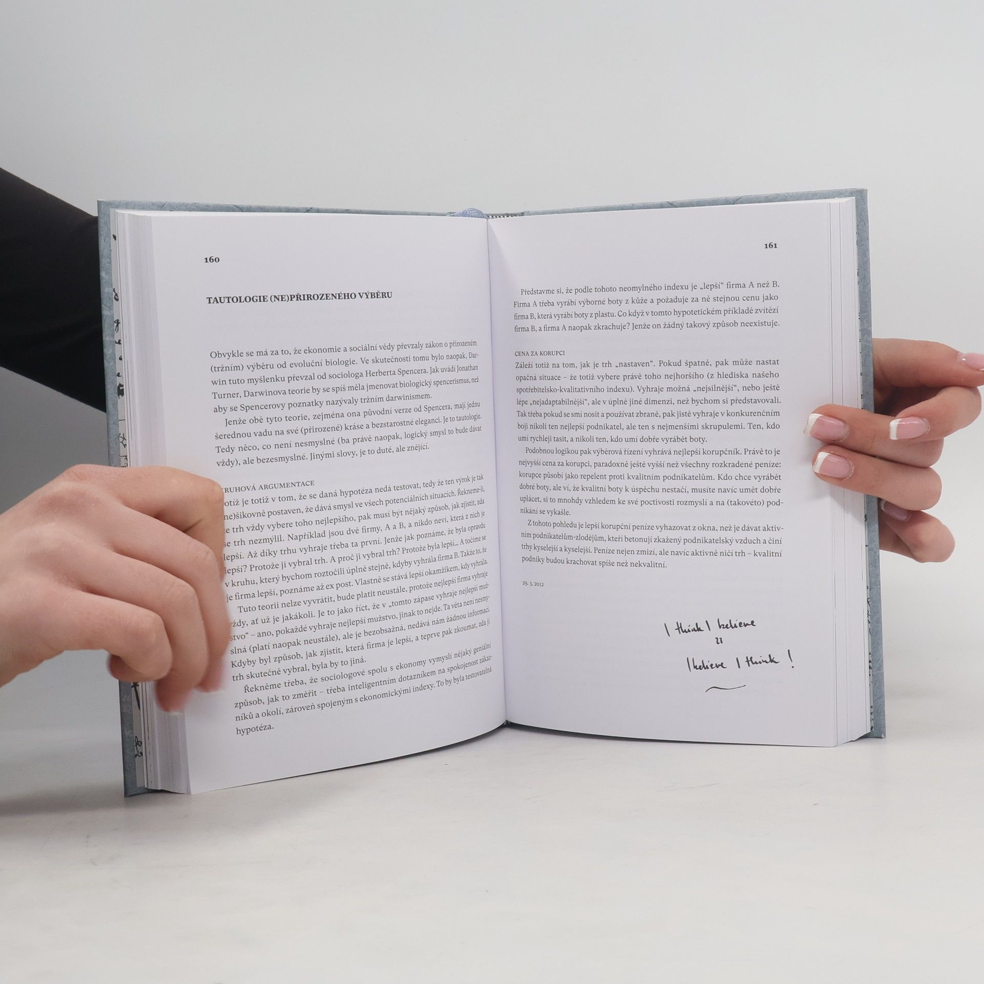 Tomáš Sedláček Druhá derivace touhy. Člověk duše-vnější