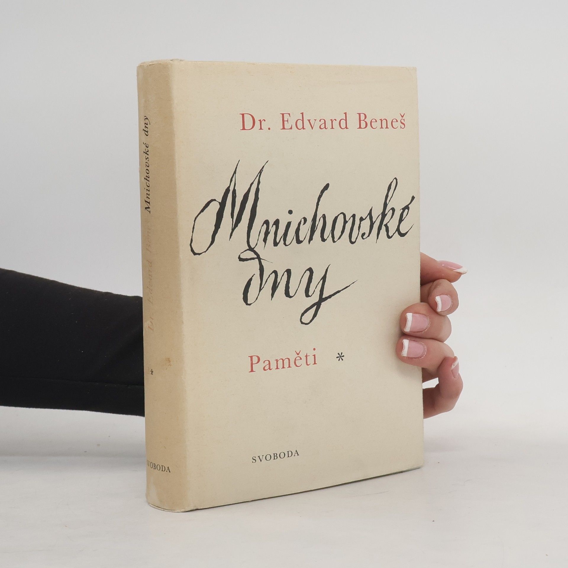 Edvard Beneš Mnichovské dny