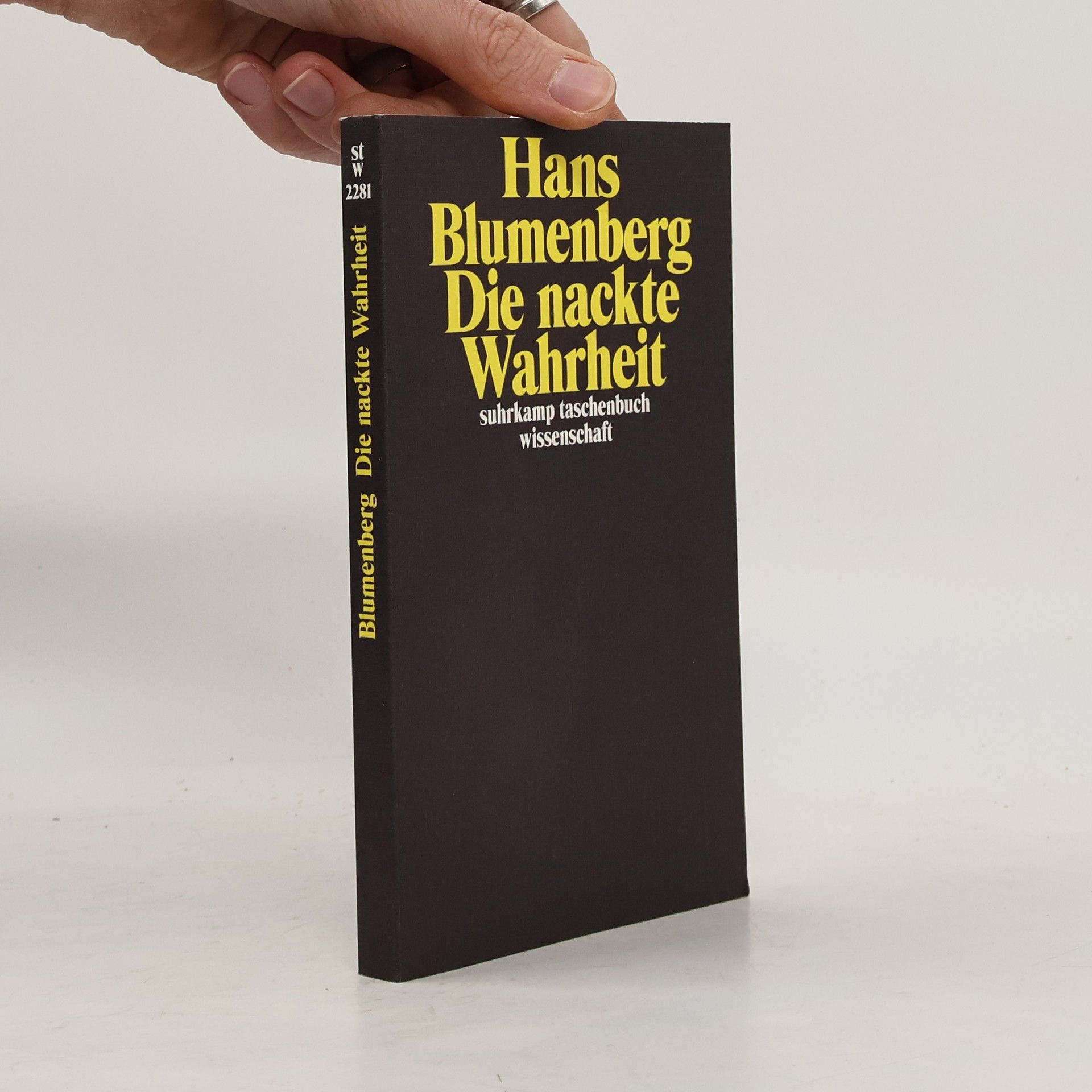 Hans Blumenberg Die nackte Wahrheit