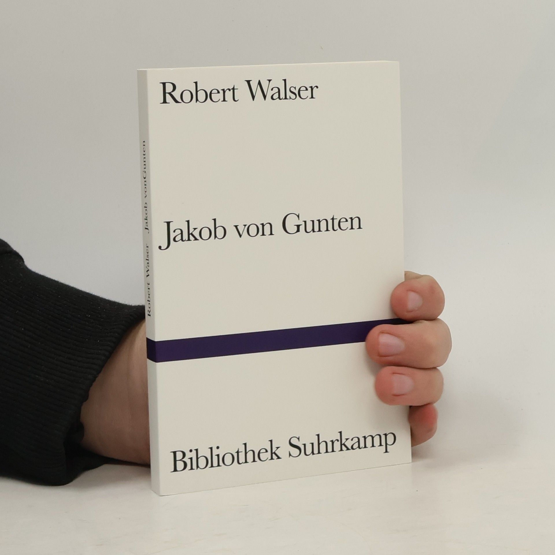 Robert Walser Jakob von Gunten