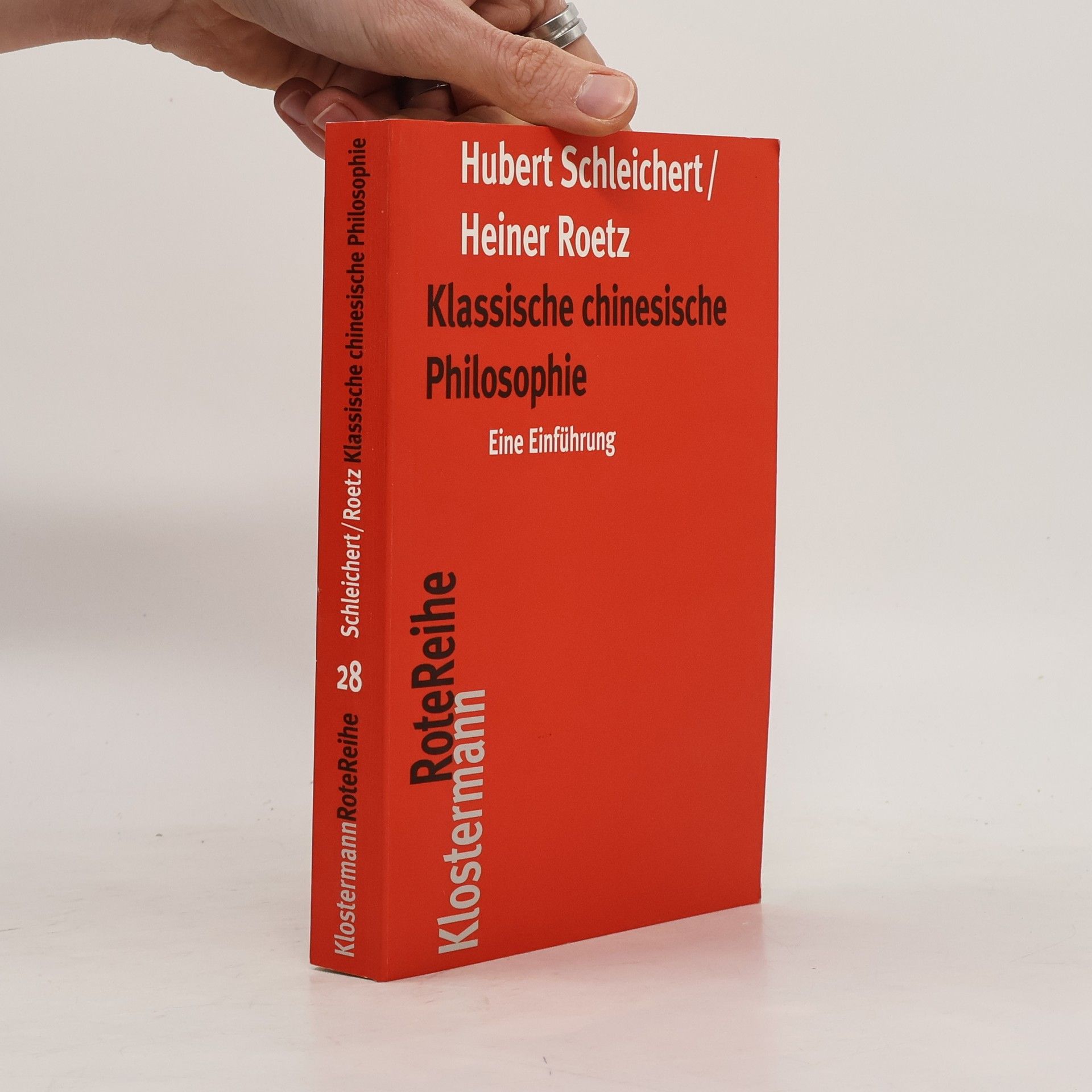 Hubert Schleichert Klassische chinesische Philosophie