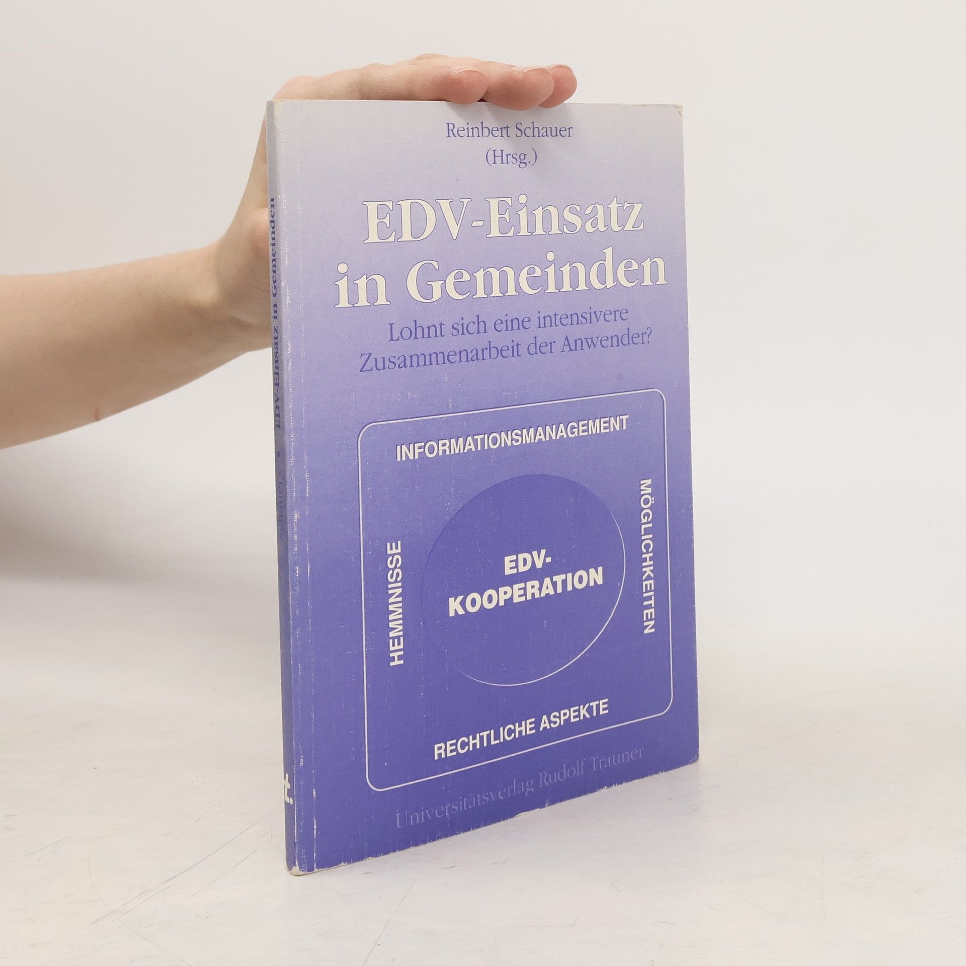 Reinbert Schauer EDV-Einsatz in Gemeinden