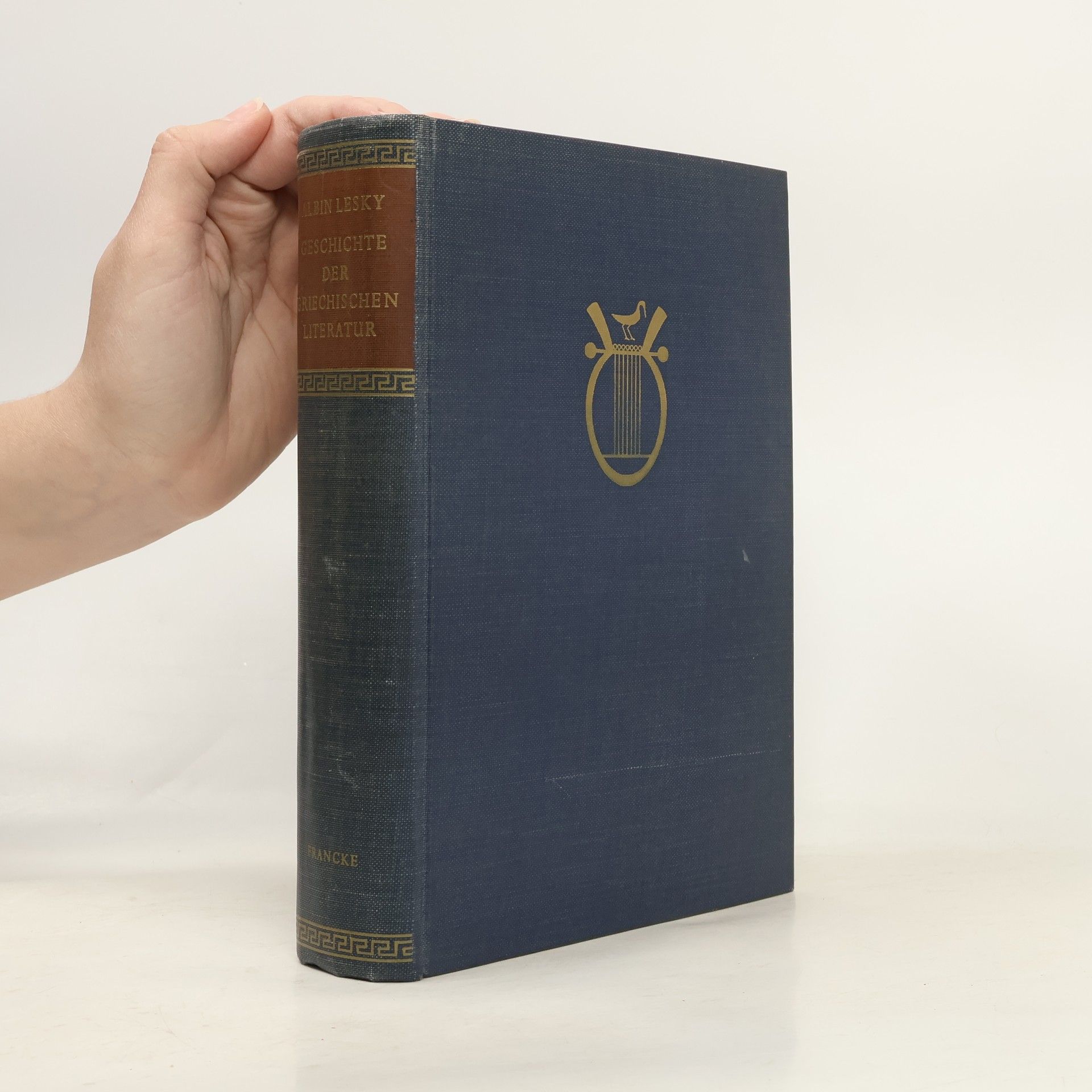 Albin Lesky Geschichte der griechischen Literatur