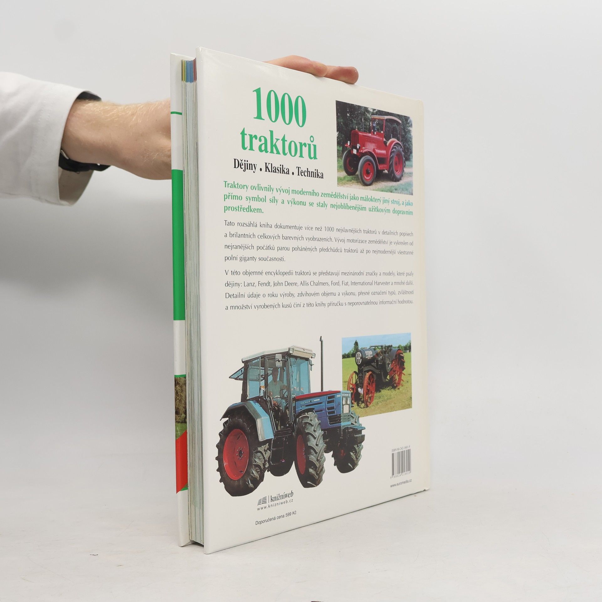 Kolektív autorov 1000 traktorů : dějiny, klasika, technika