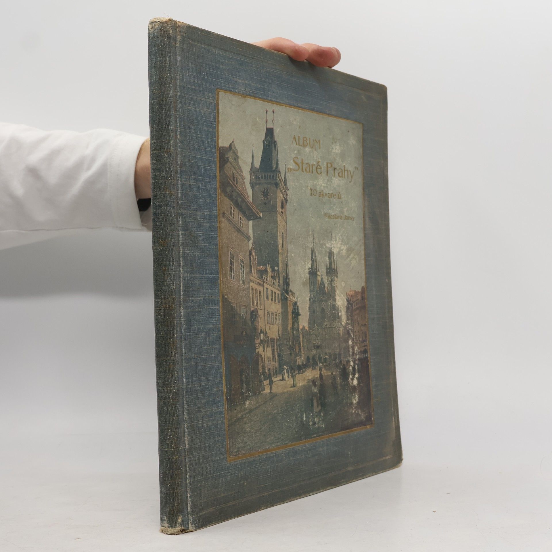 Album "Staré Prahy". 25 akvarelů Vácslava Jansy