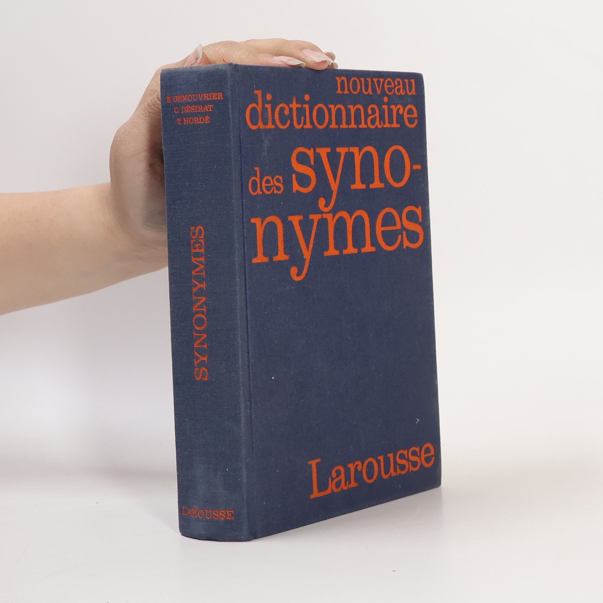 Emile Genouvrier Nouveau dictionnaire des synonymes