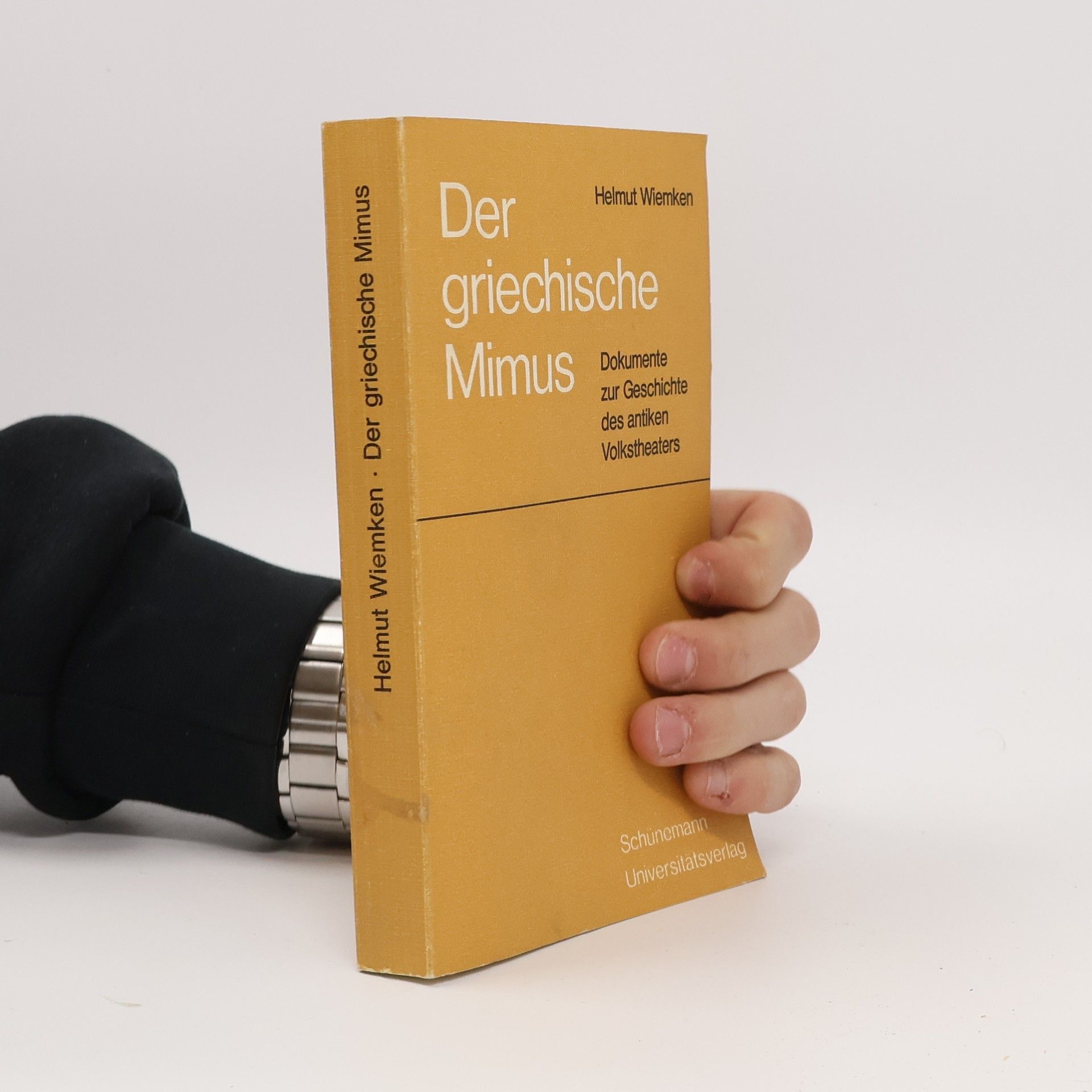 Helmut Wiemken Der griechische Mimus