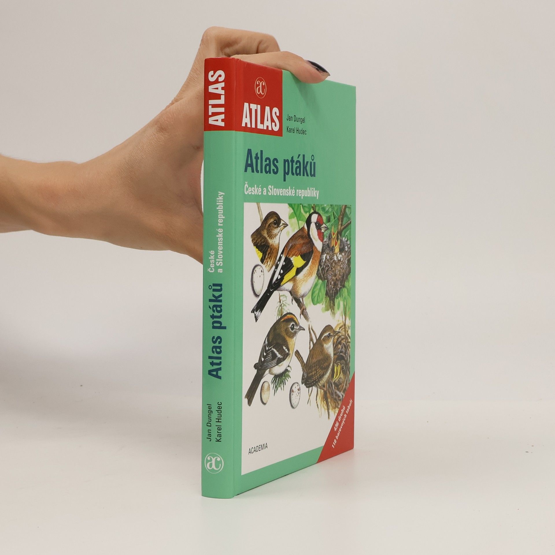 Karel Hudec Atlas ptáků České a Slovenské republiky