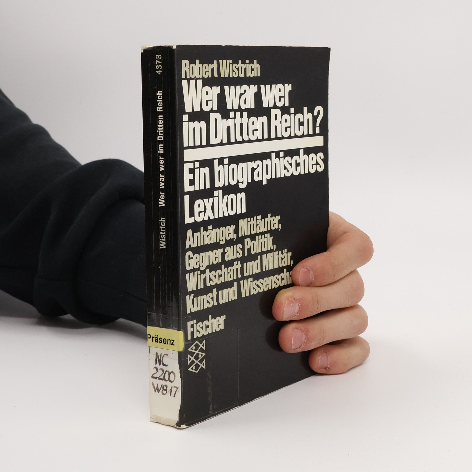 Robert V. ist rits Wer war wer im Dritten Reich