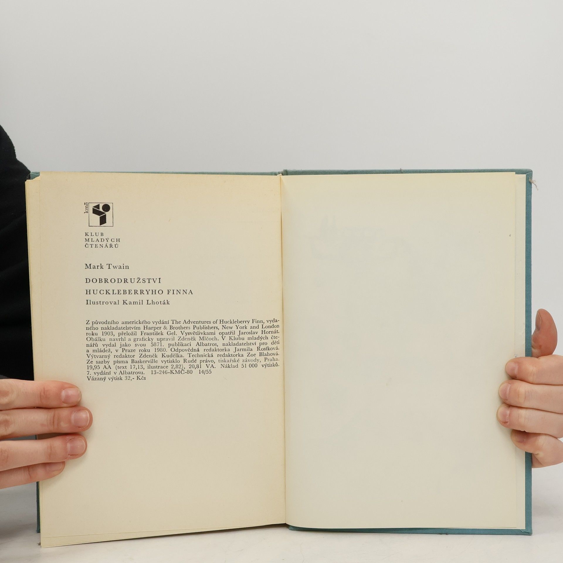 Mark Twain Dobrodružství Huckleberryho Finna