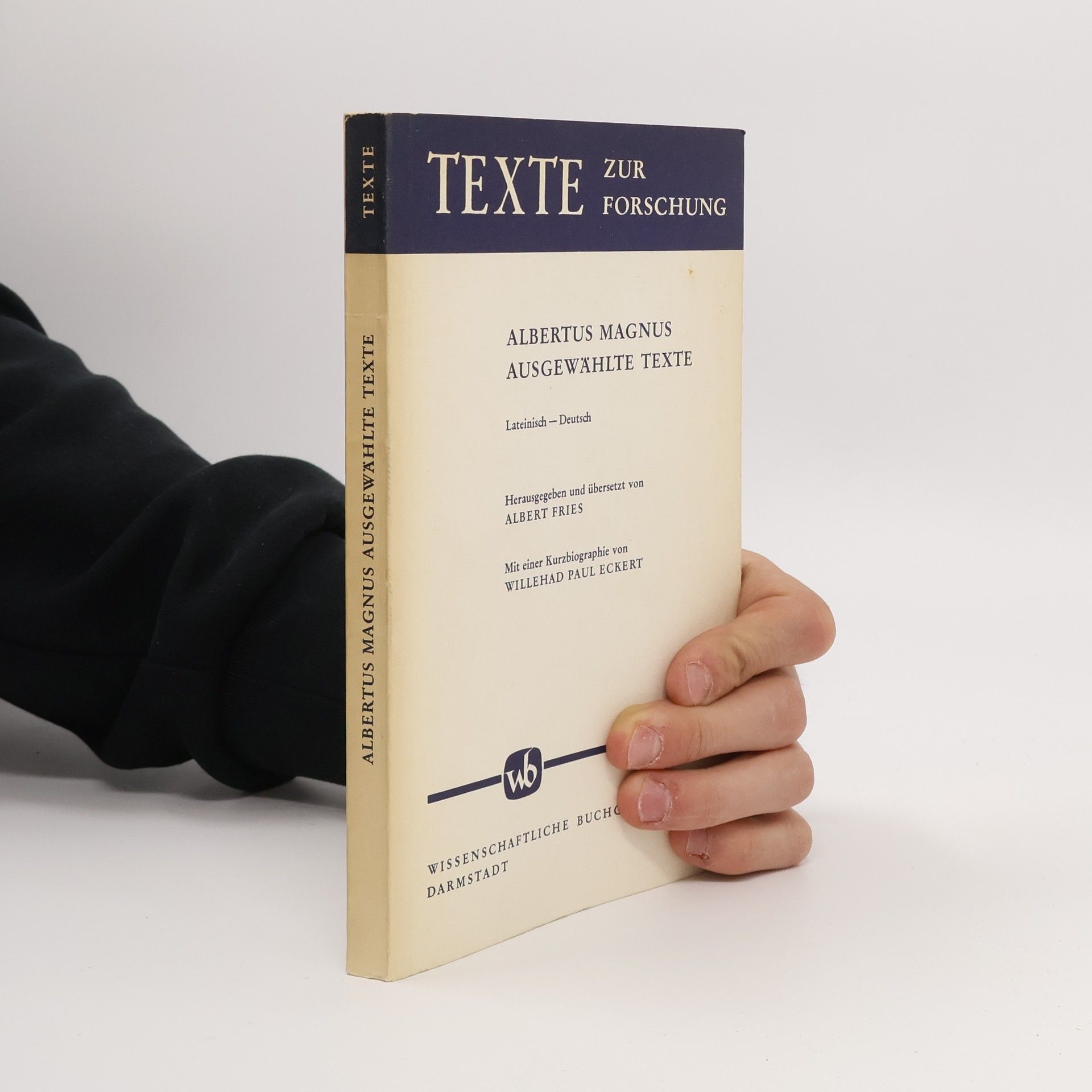 Texte zur Forschung: Ausgewählte Texte