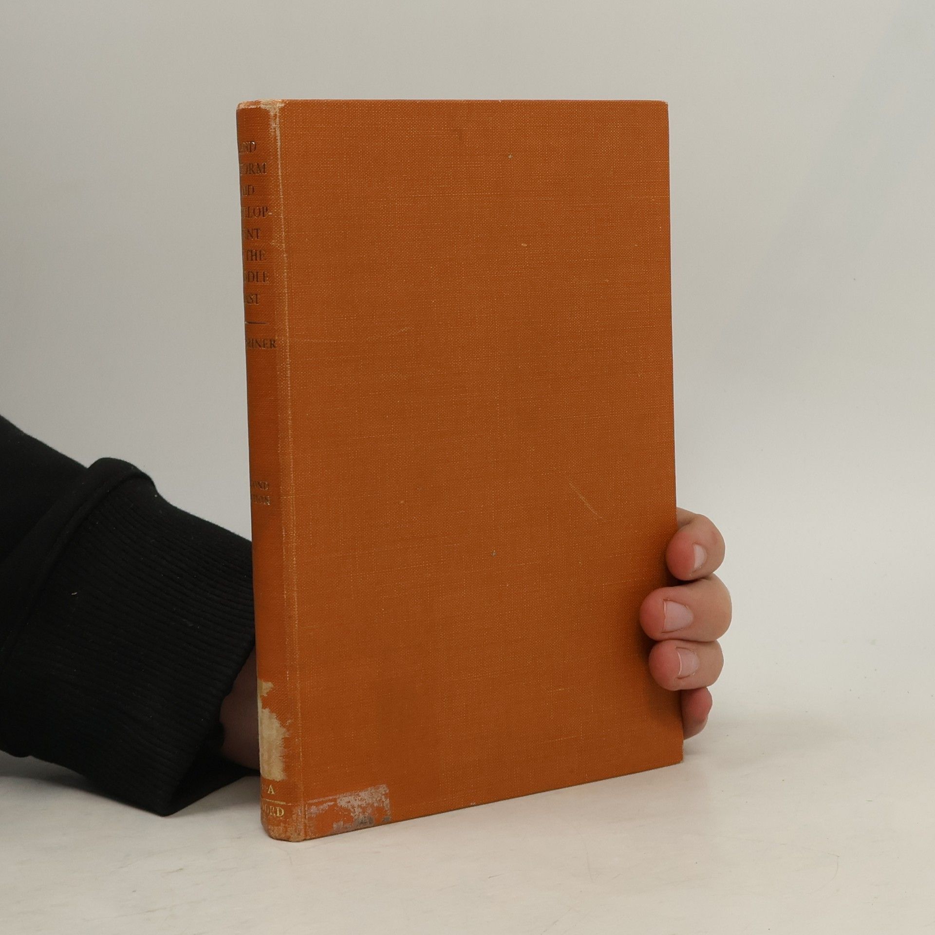 Doreen Warriner Land Reform and Development in the Middle East