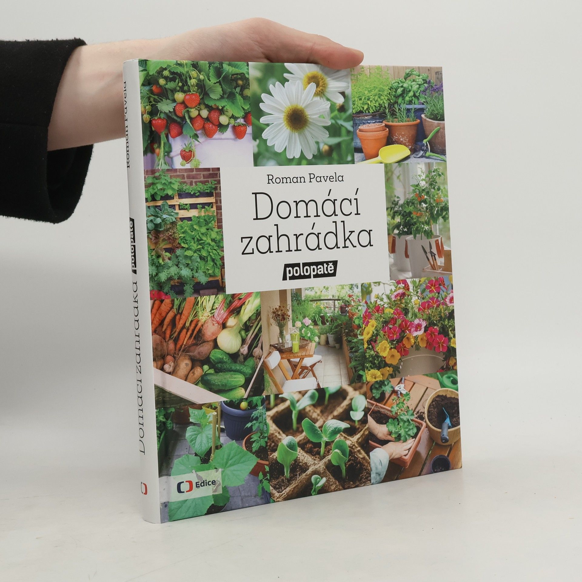 Roman Pavela Domácí zahrádka polopatě. Pěstujeme za okny, na zpevněných plochách, balkonech a terasách