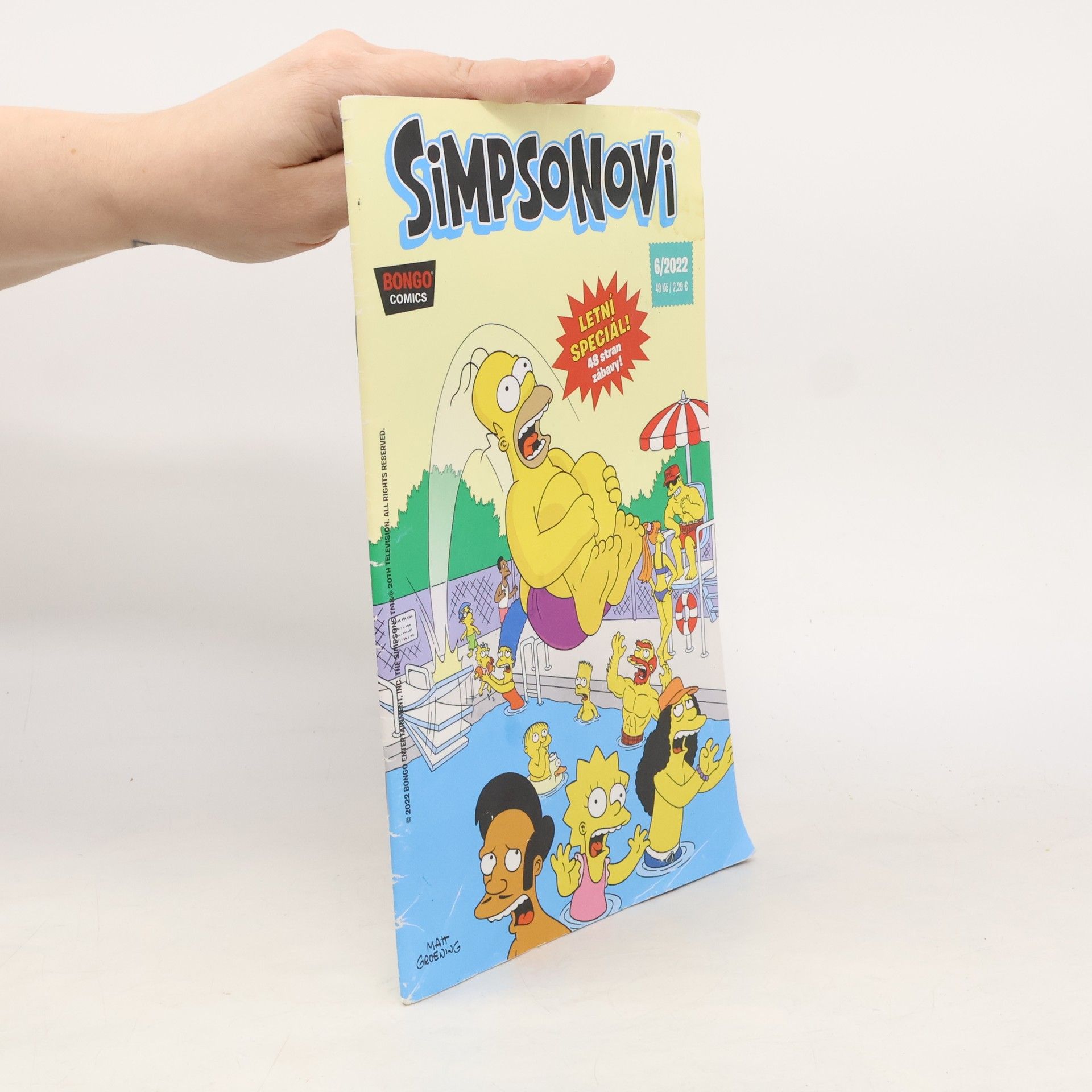 Matt Groening Simpsonovi 6/2022