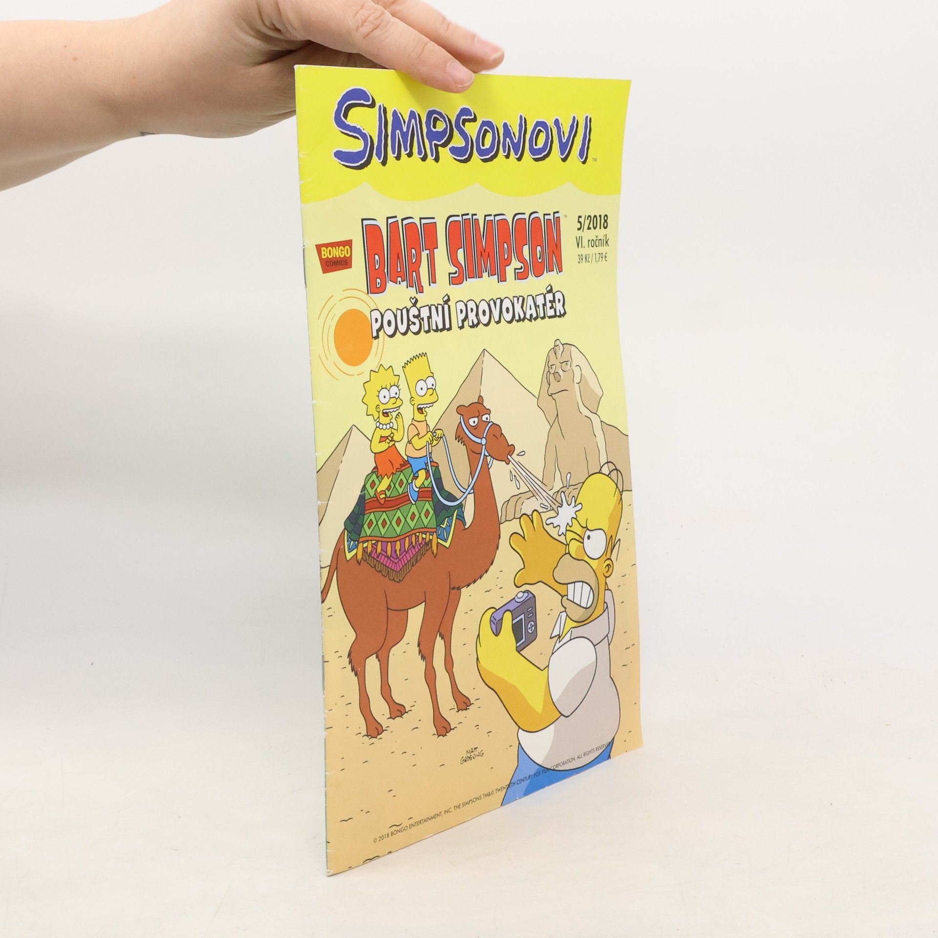 Matt Groening Simpsonovi 5/2018