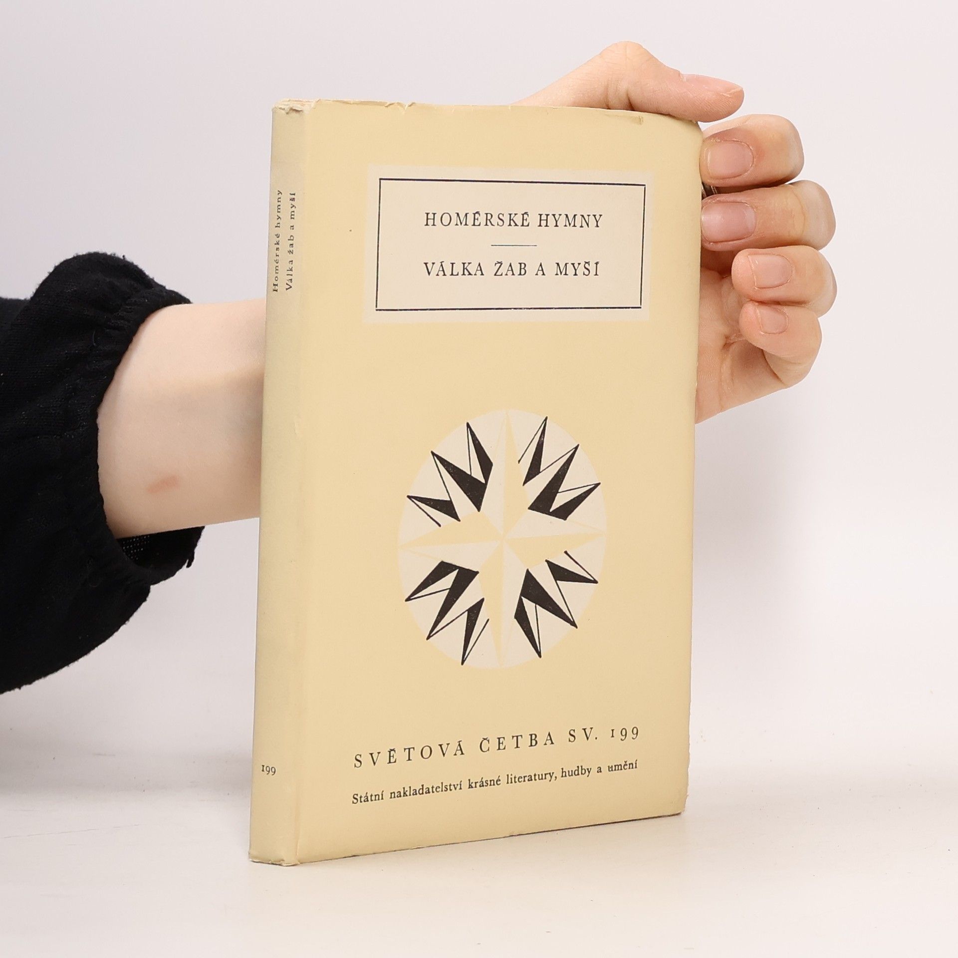 Homérské hymny. Válka žab a myší