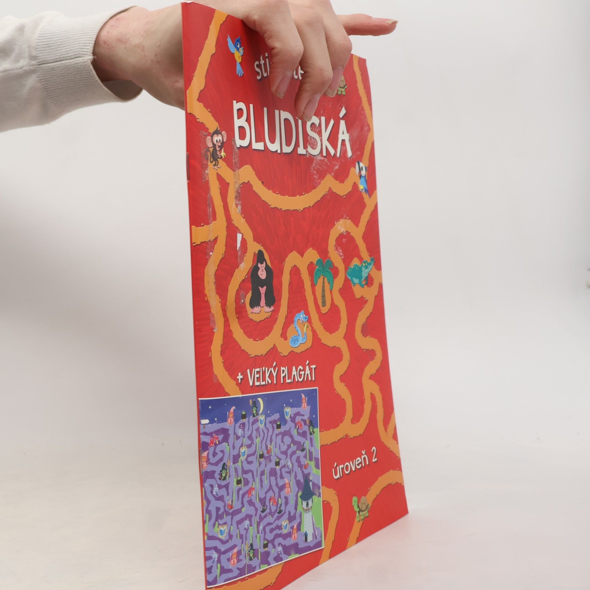 Kolektív autorov Stieratelné bludiská úroveň 2