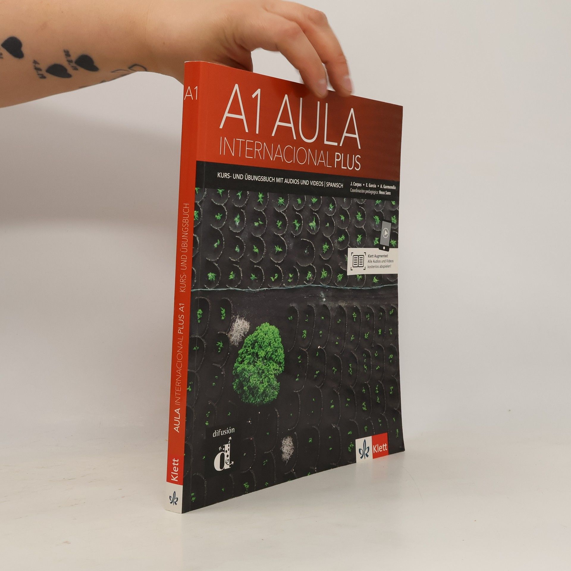 Klett Sprachen GmbH Aula Internacional Plus 1 (A1).Kurs- und Übungsbuch + Audios und Videos online