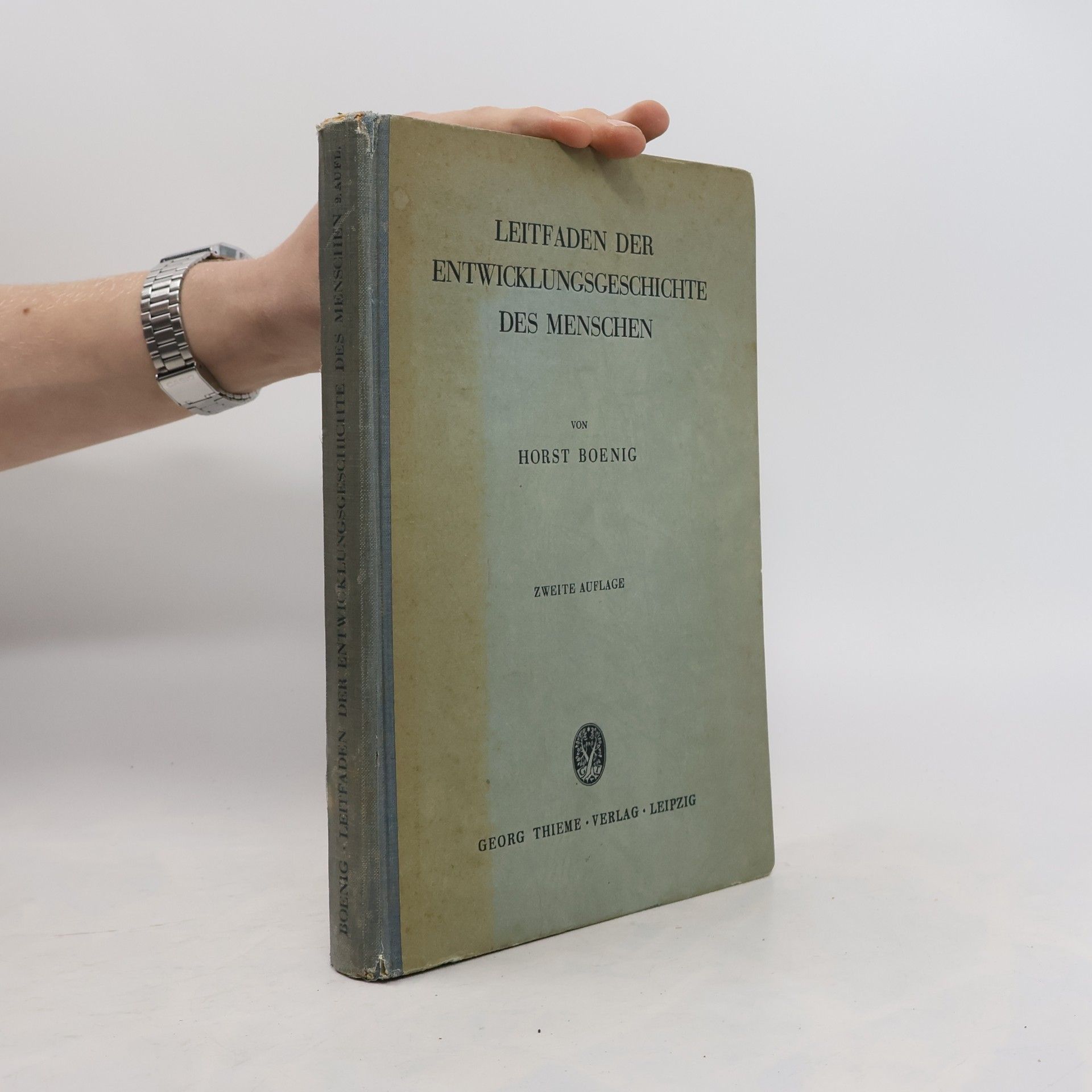 Horst Boening Leitfaden der Entwicklungsgeschichte des Menschen