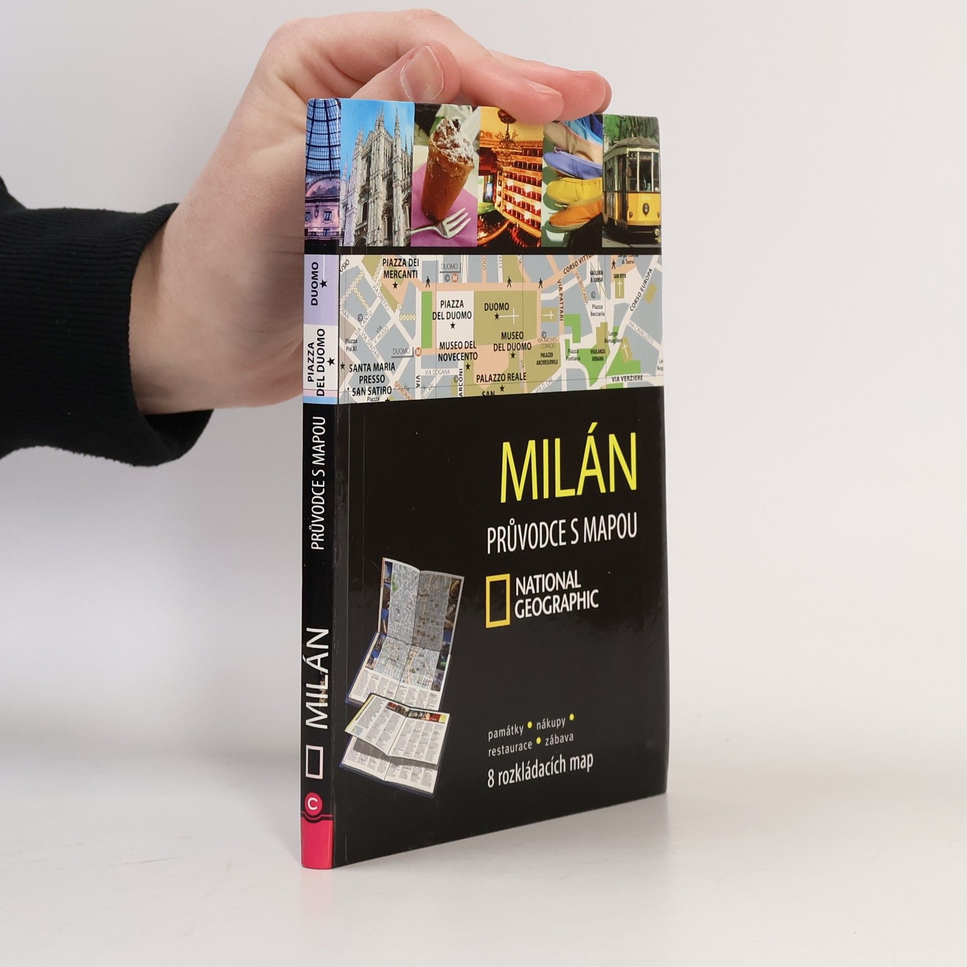 Marie Charvet Milán : průvodce s mapou