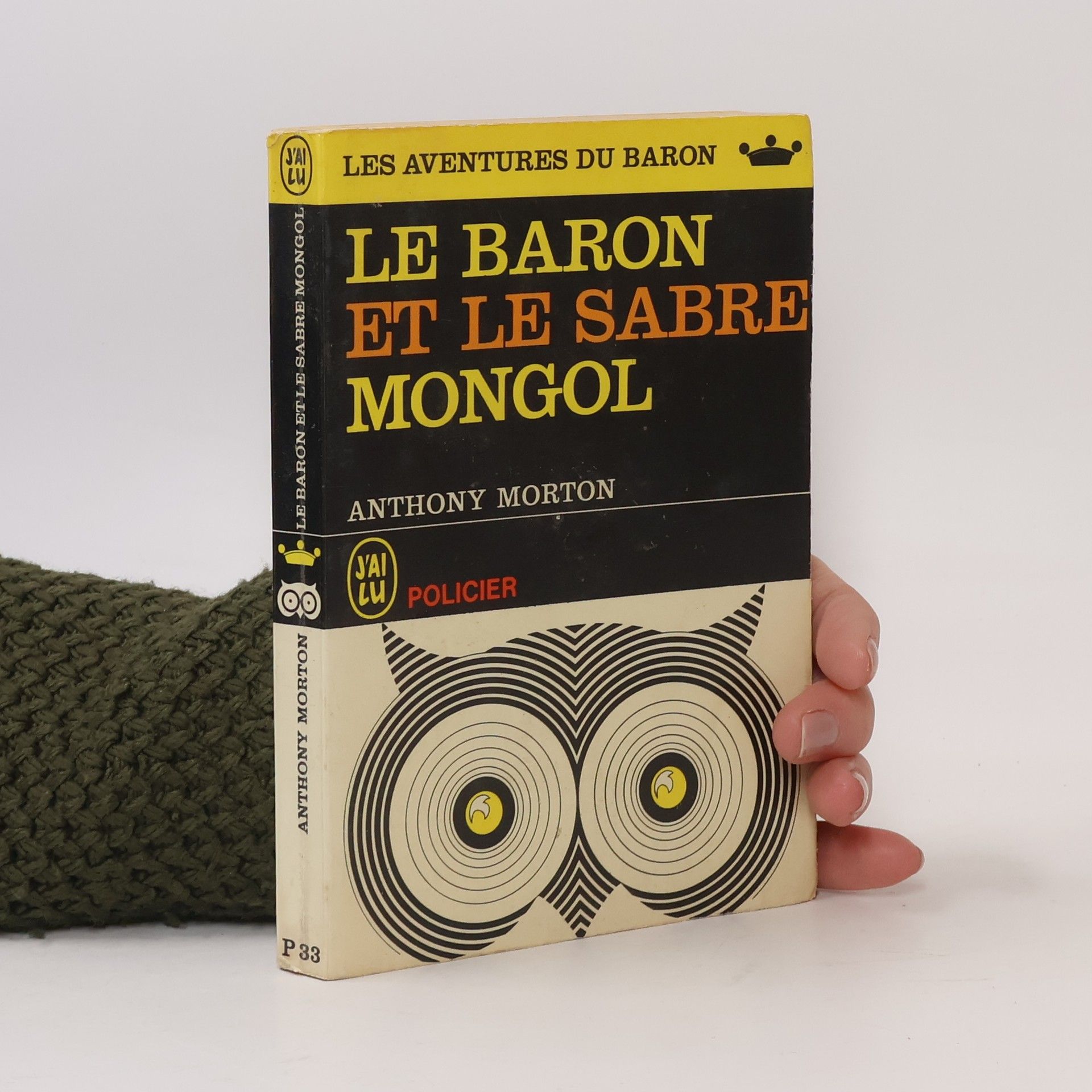 Anthony Morton Le baron et le sabre mongol