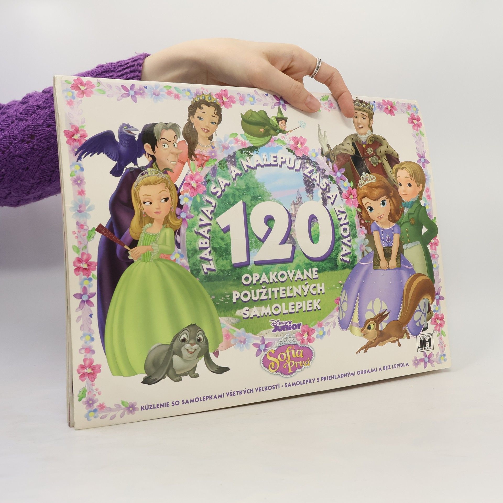 Collectif d'auteurs Zabávaj sa a nalepuj zas a znova! 120 opakovane použiteľných samolepiek