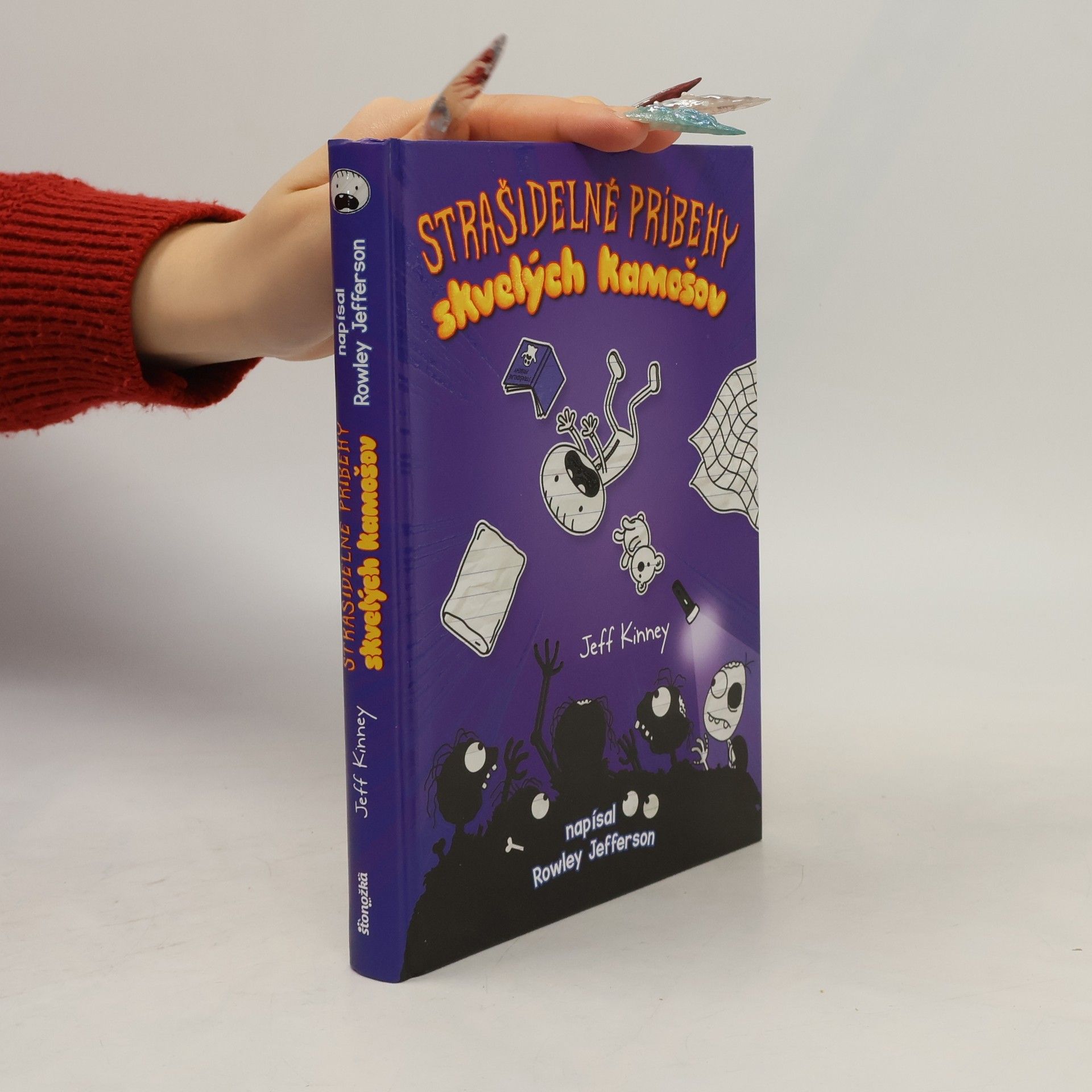 Jeff Kinney Strašidelné príbehy skvelých kamošov