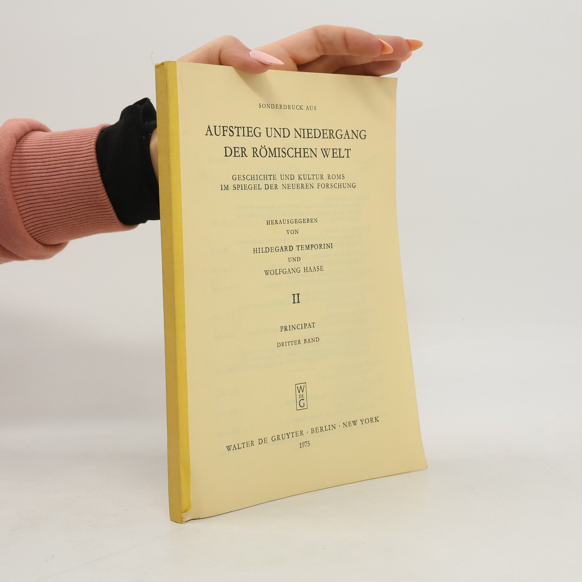 Aufstieg und Niedergang der römischen Welt II.