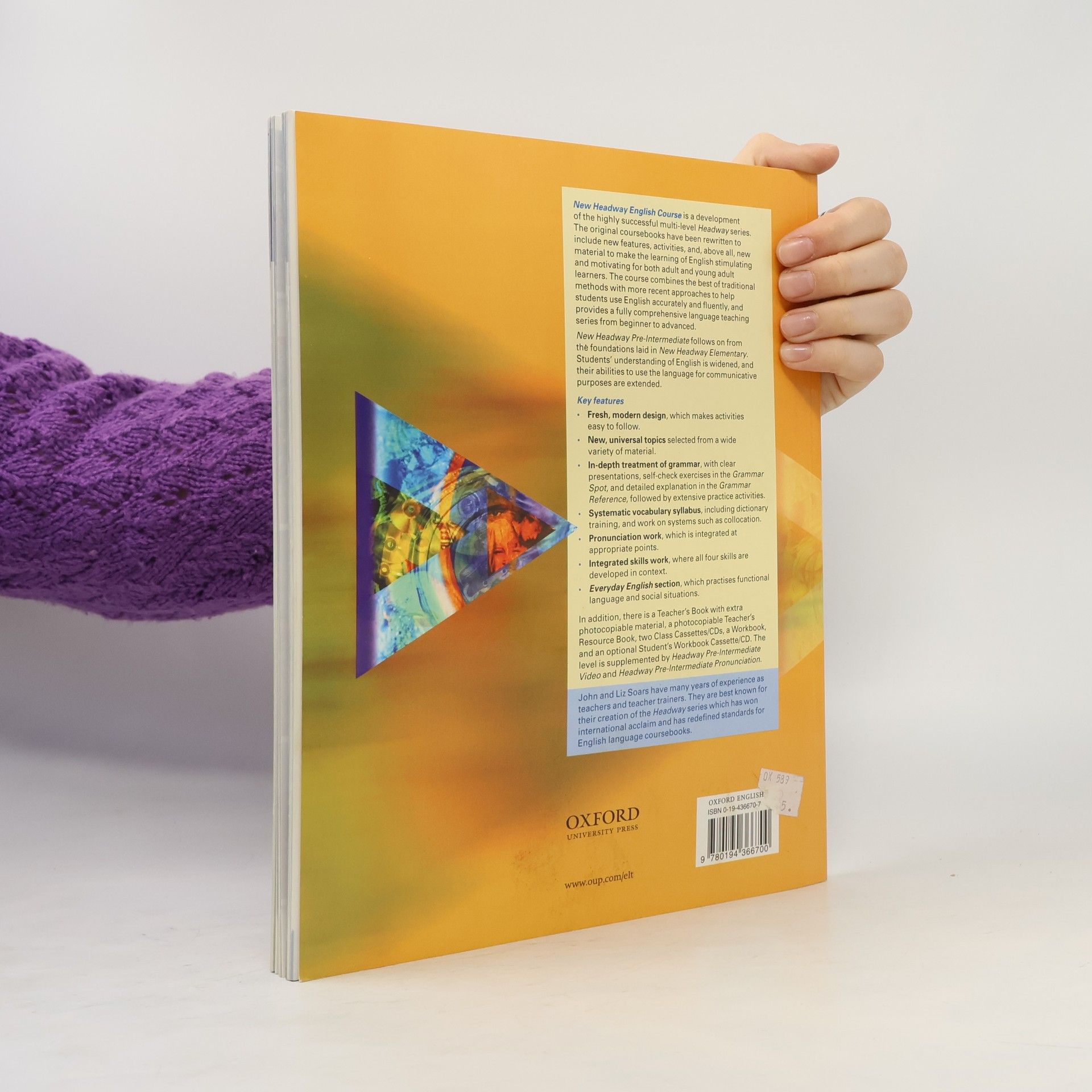 Liz Soars Headway English Course Pre-Intermediate. Student´s book