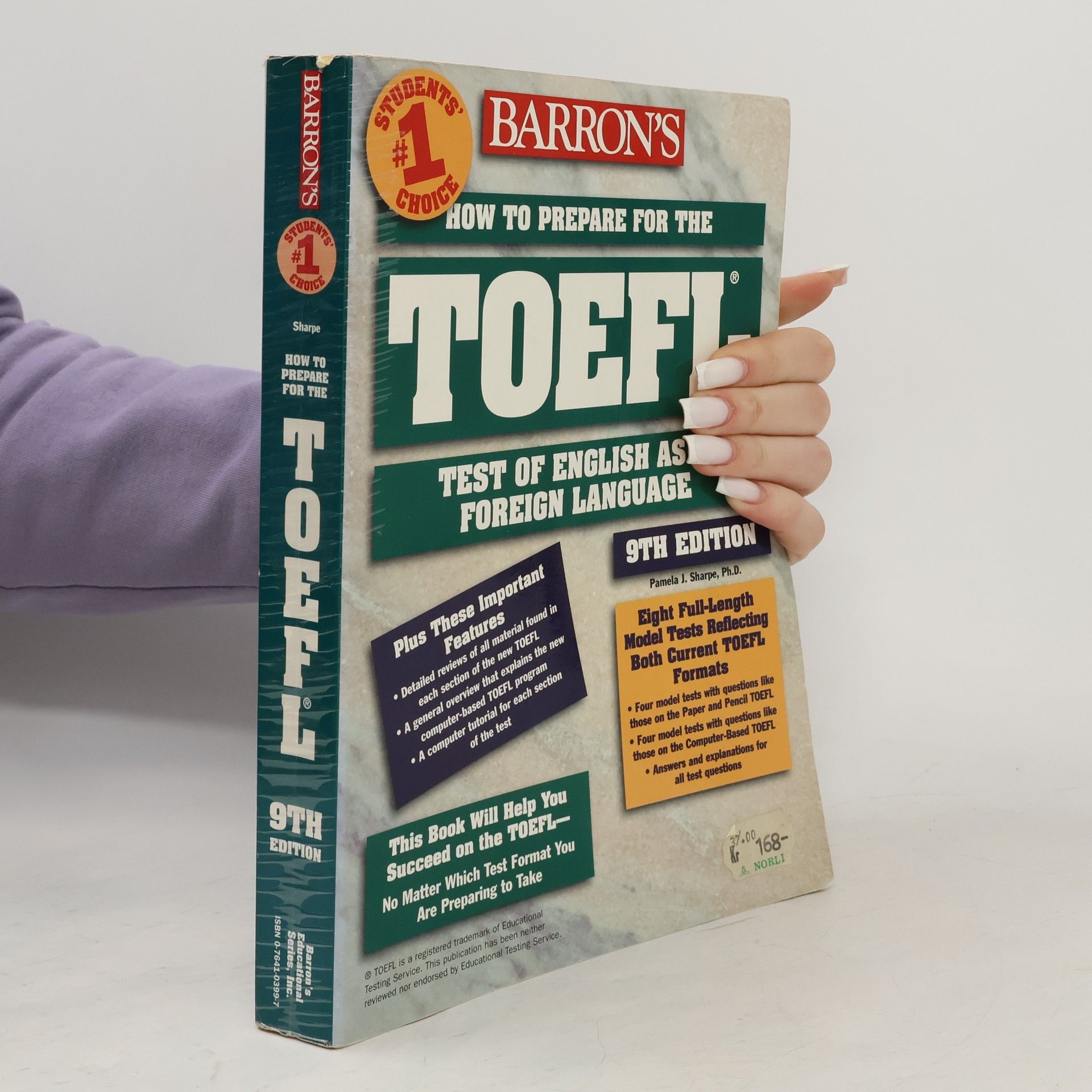 Pamela J. Sharpe Barron's How to Prepare for the TOEFL Test