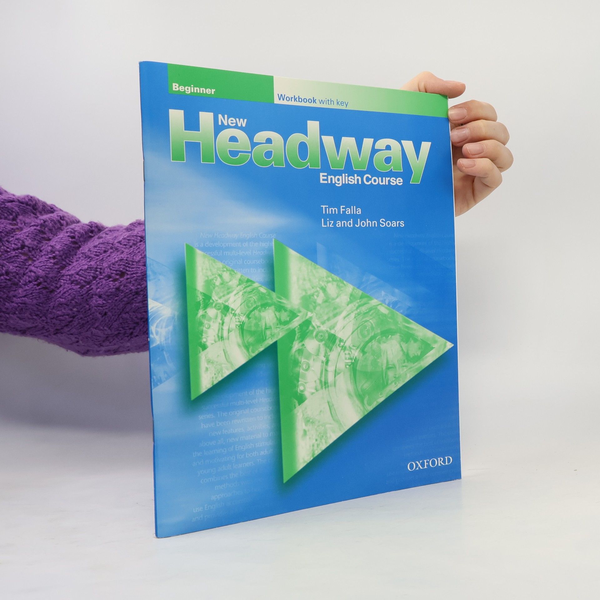 Tim Falla New Headway English course. Beginner workbook with key