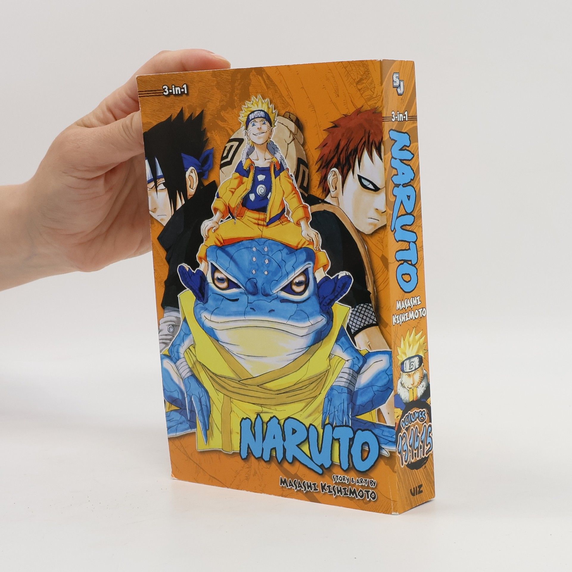 Masaši Kišimoto Naruto (3-in-1 Edition), Vol. 5
